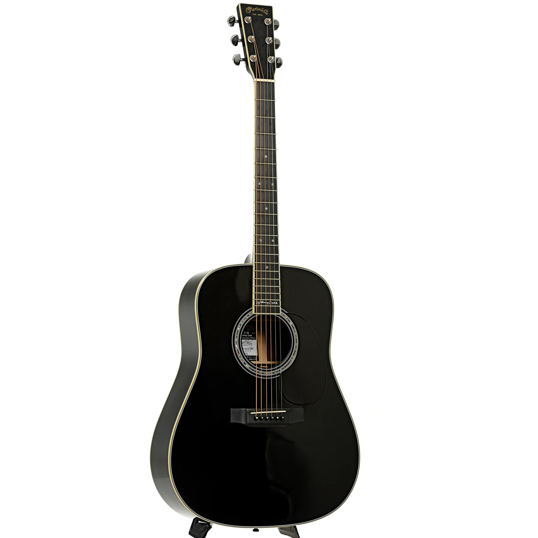 Martin D-35JC Johnny Cash Acoustic Guitar (2007) - Image 3
