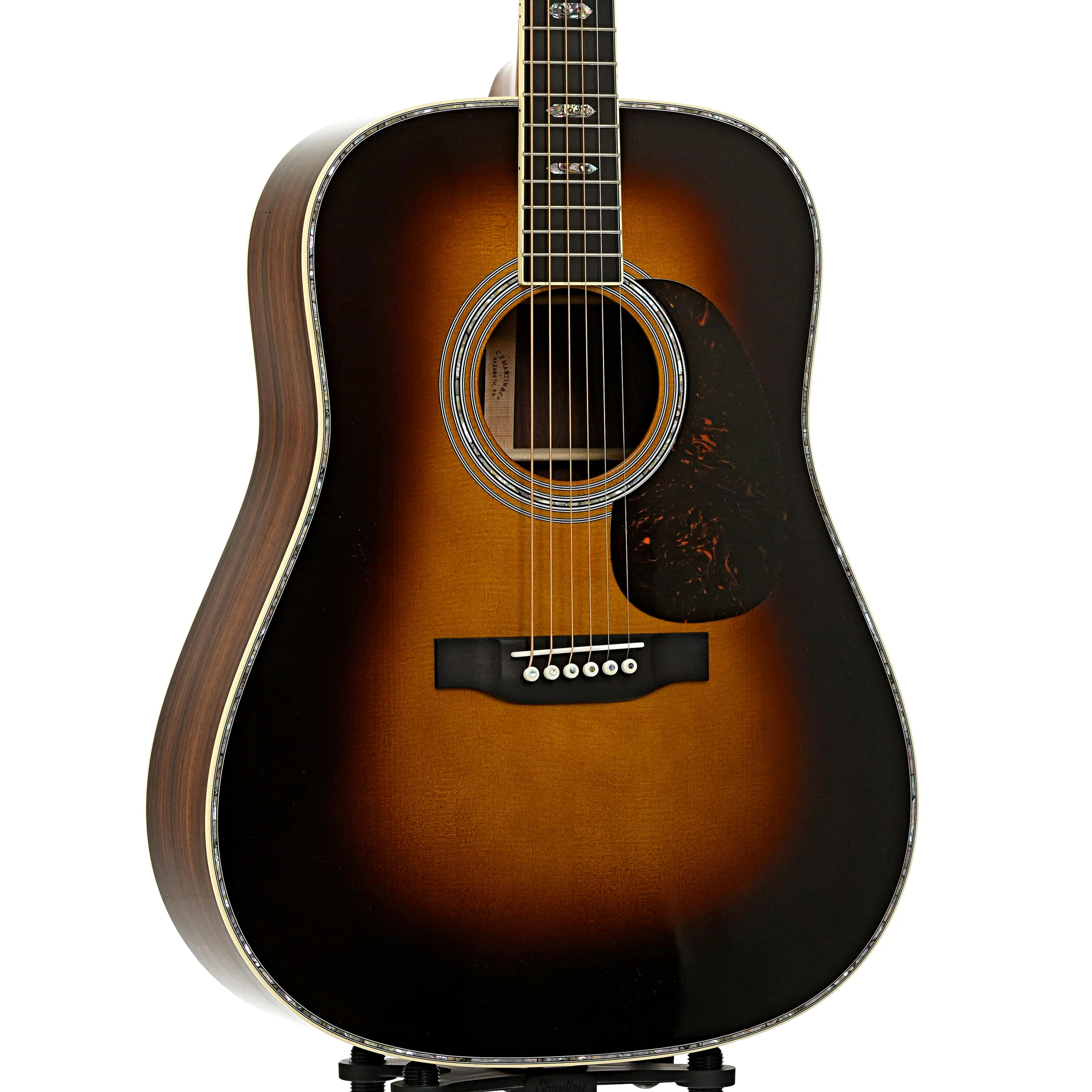 Martin D-41 Sunburst Guitar & Case - Image 4