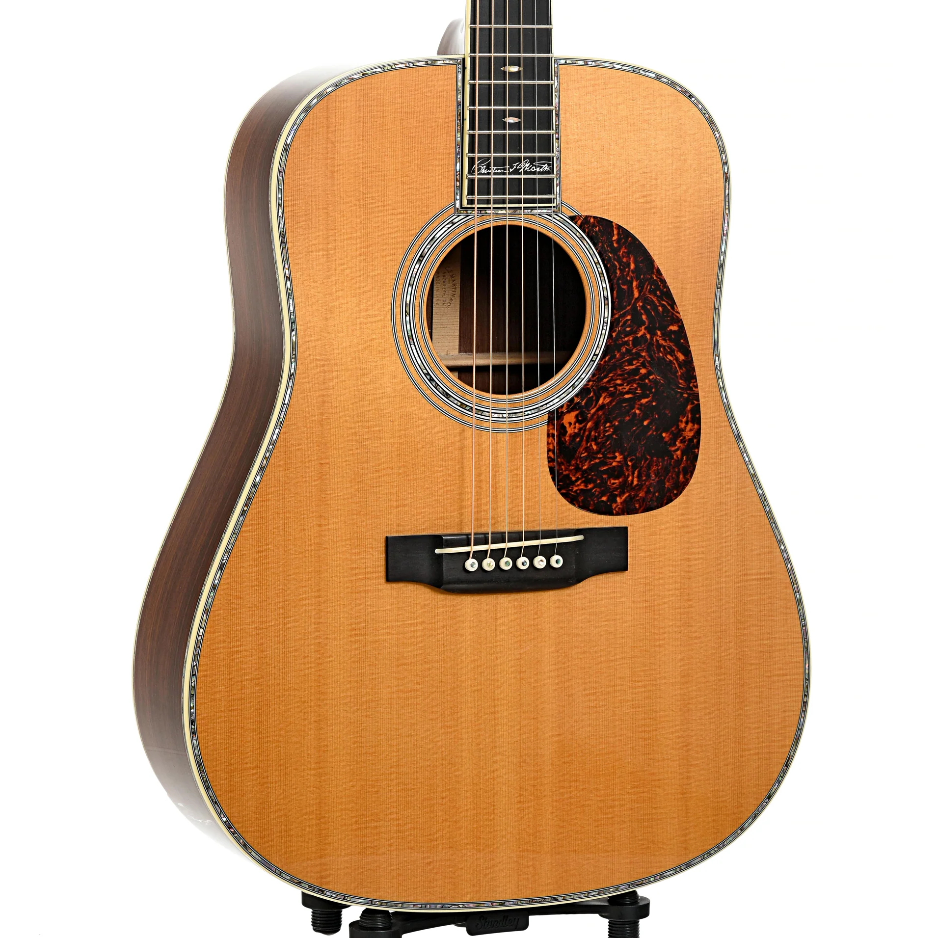Martin D-45V Acoustic Guitar (2004) - Image 4