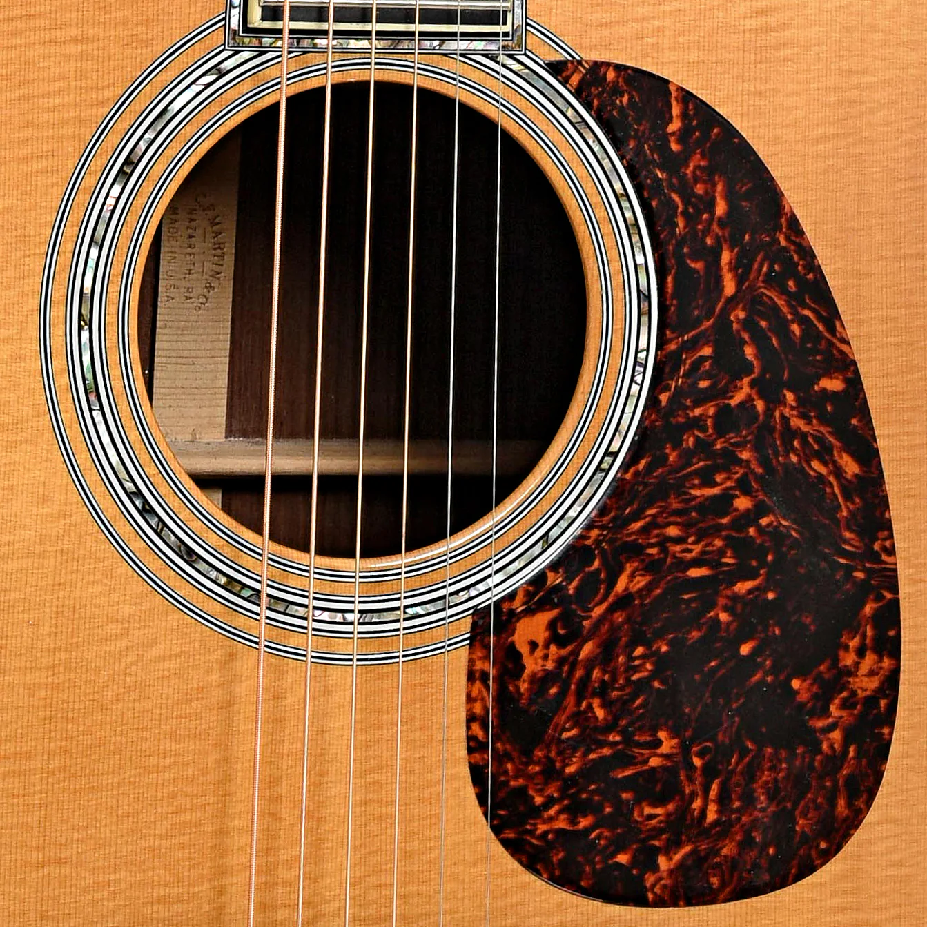 Martin D-45V Acoustic Guitar (2004) - Image 6