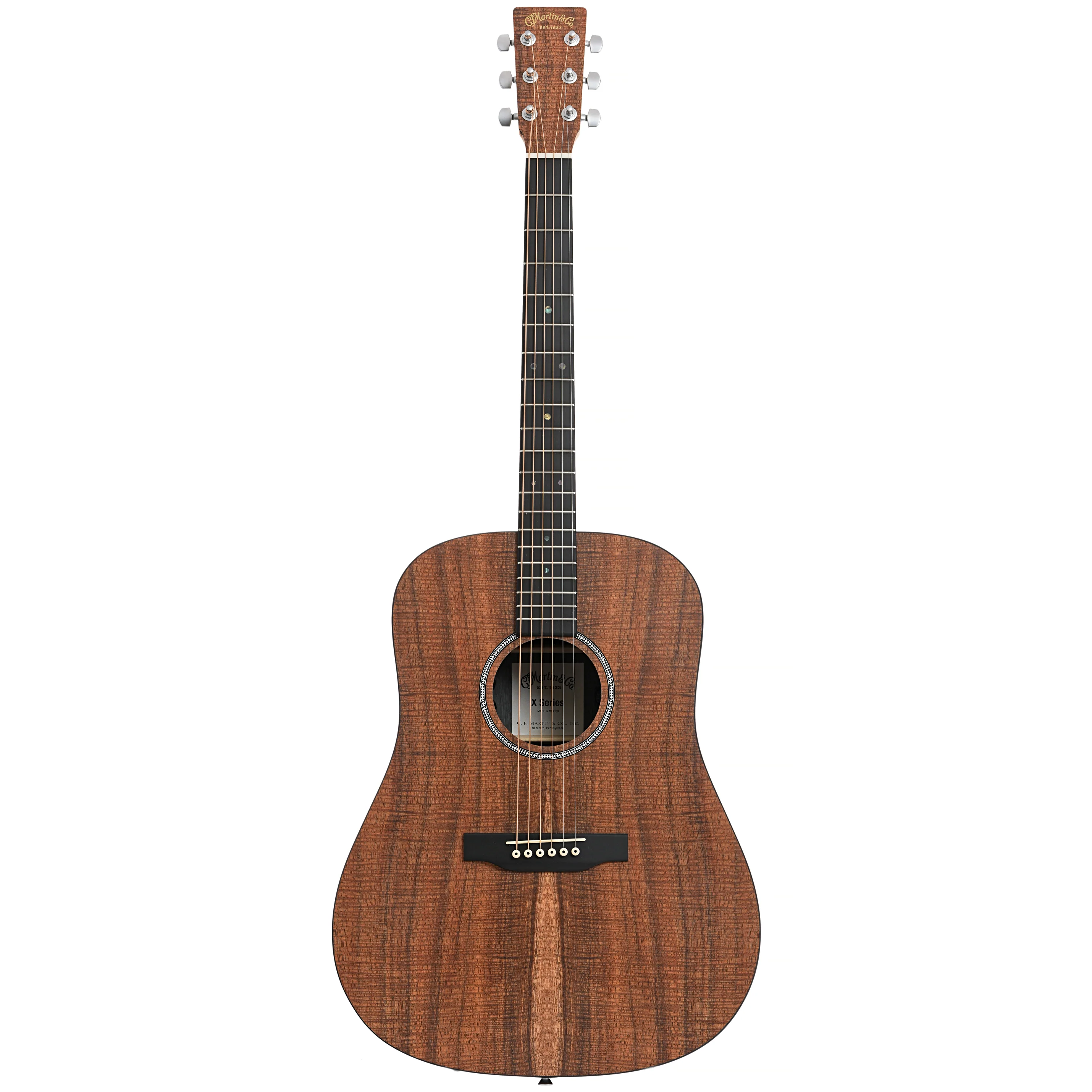 Martin D-X1E Koa Acoustic Guitar & Gigbag - Image 14