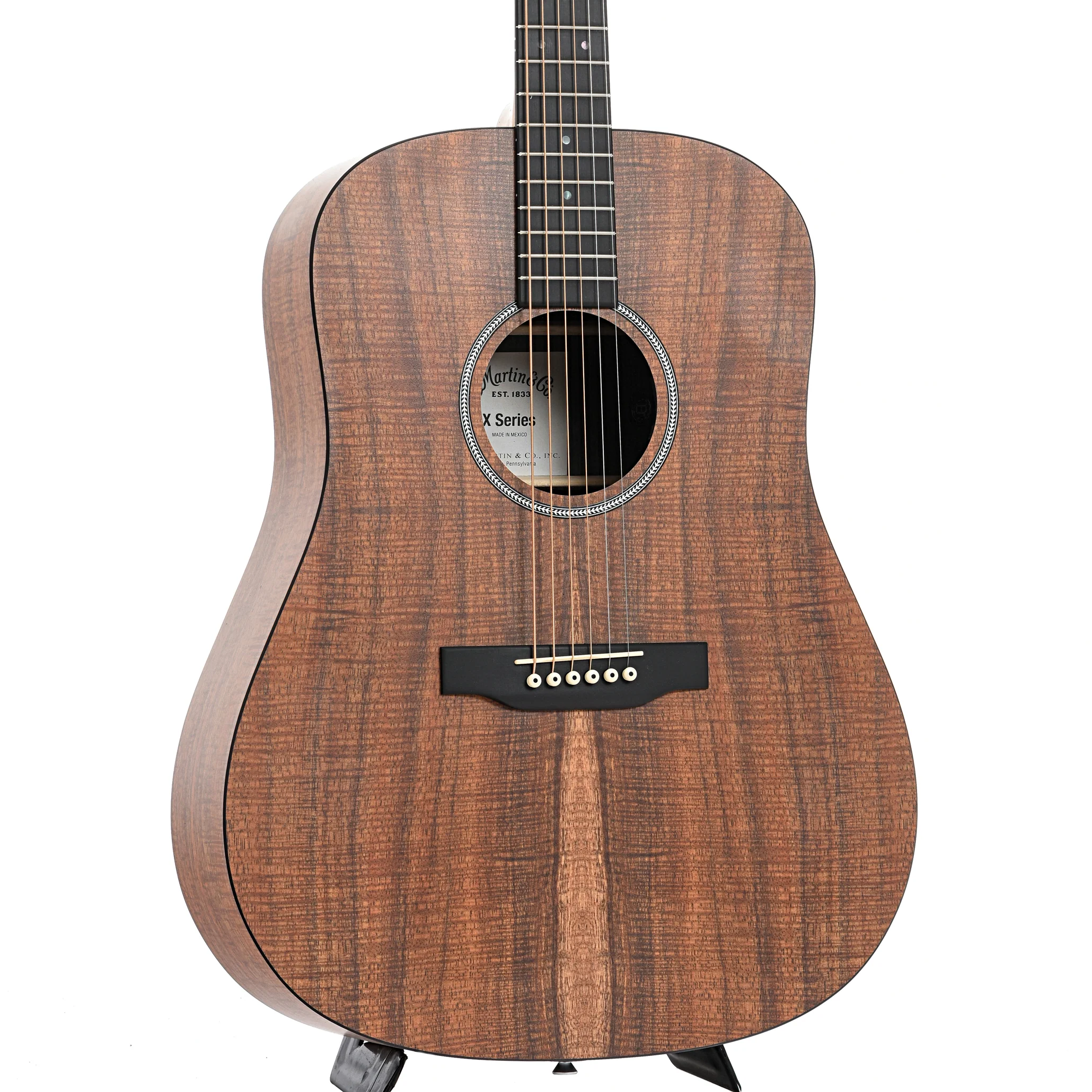 Martin D-X1E Koa Acoustic Guitar & Gigbag - Image 4