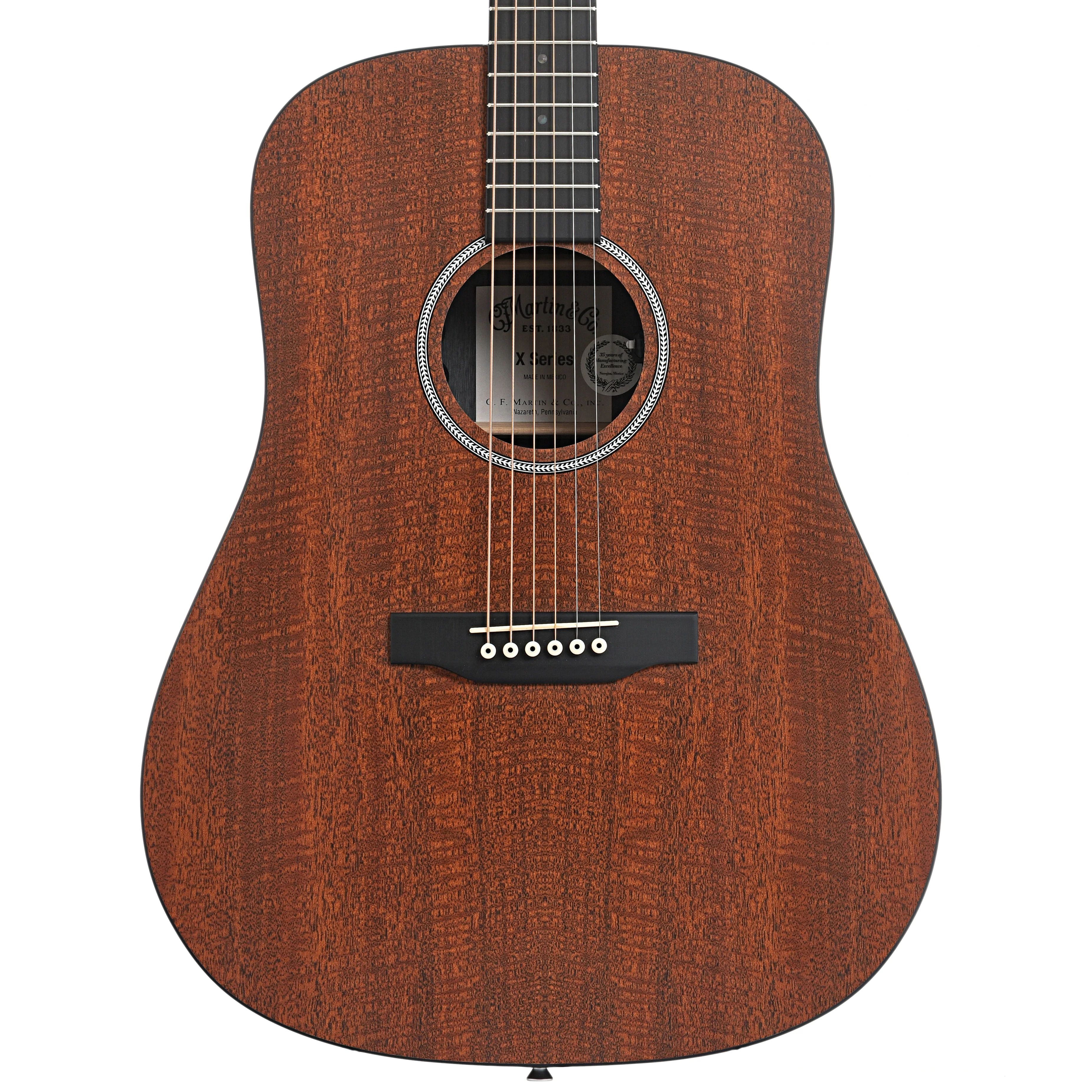 Martin D-X1E Mahogany Acoustic Guitar & Gigbag - Image 2