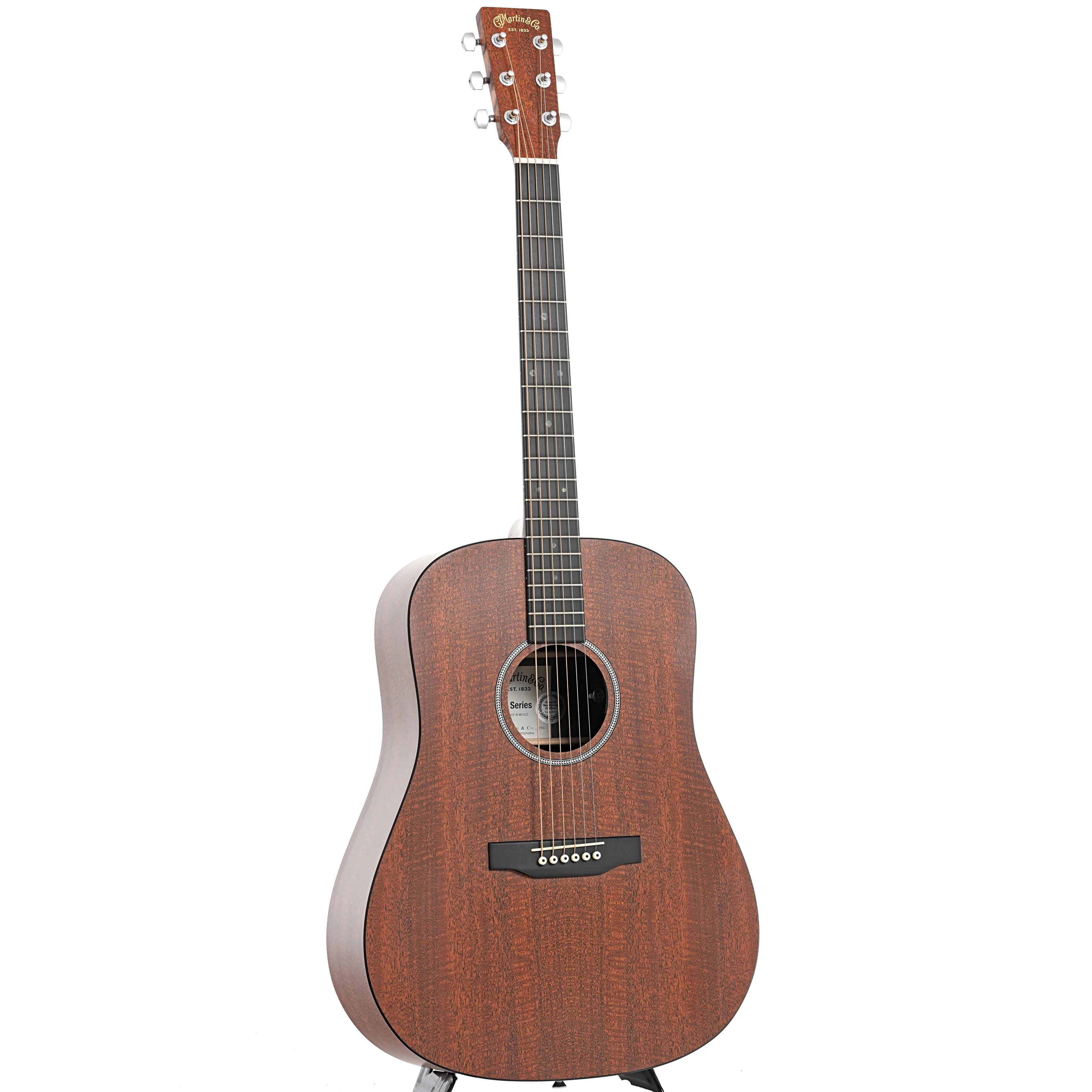 Martin D-X1E Mahogany Acoustic Guitar & Gigbag - Image 3