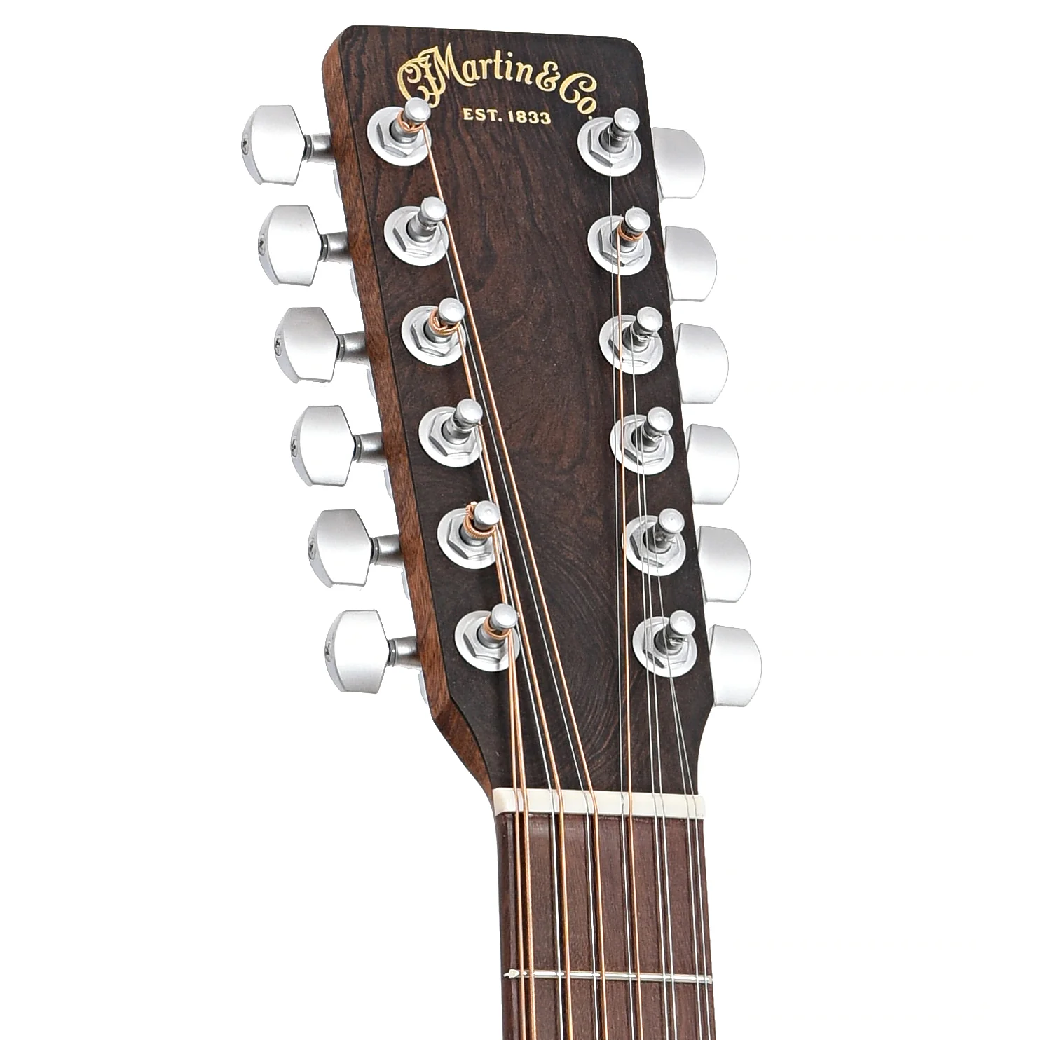 Martin D-X2E Brazilian Rosewood 12-String Acoustic Guitar & Gigbag - Image 8