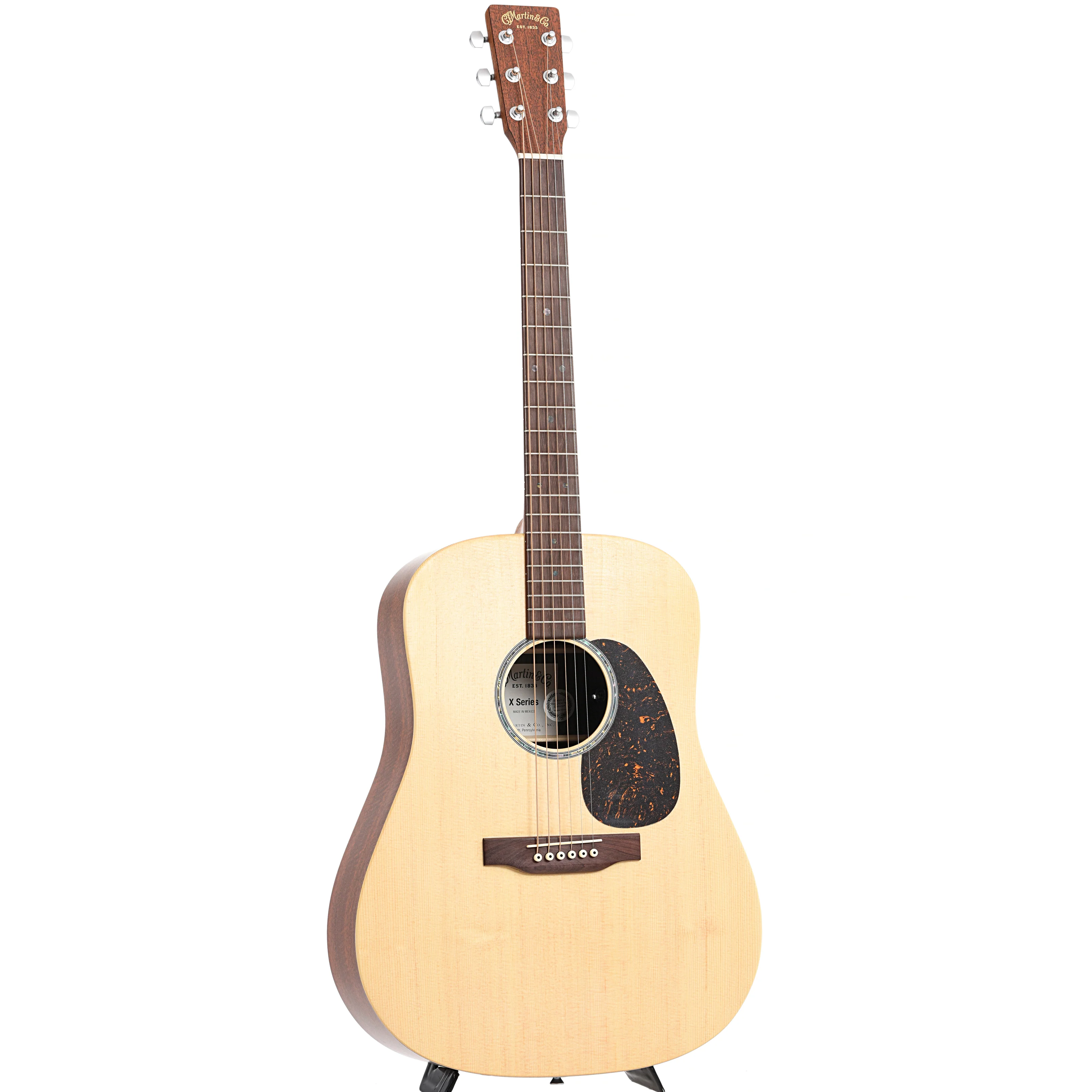 Martin D-X2E Mahogany Acoustic Guitar & Gigbag - Image 3