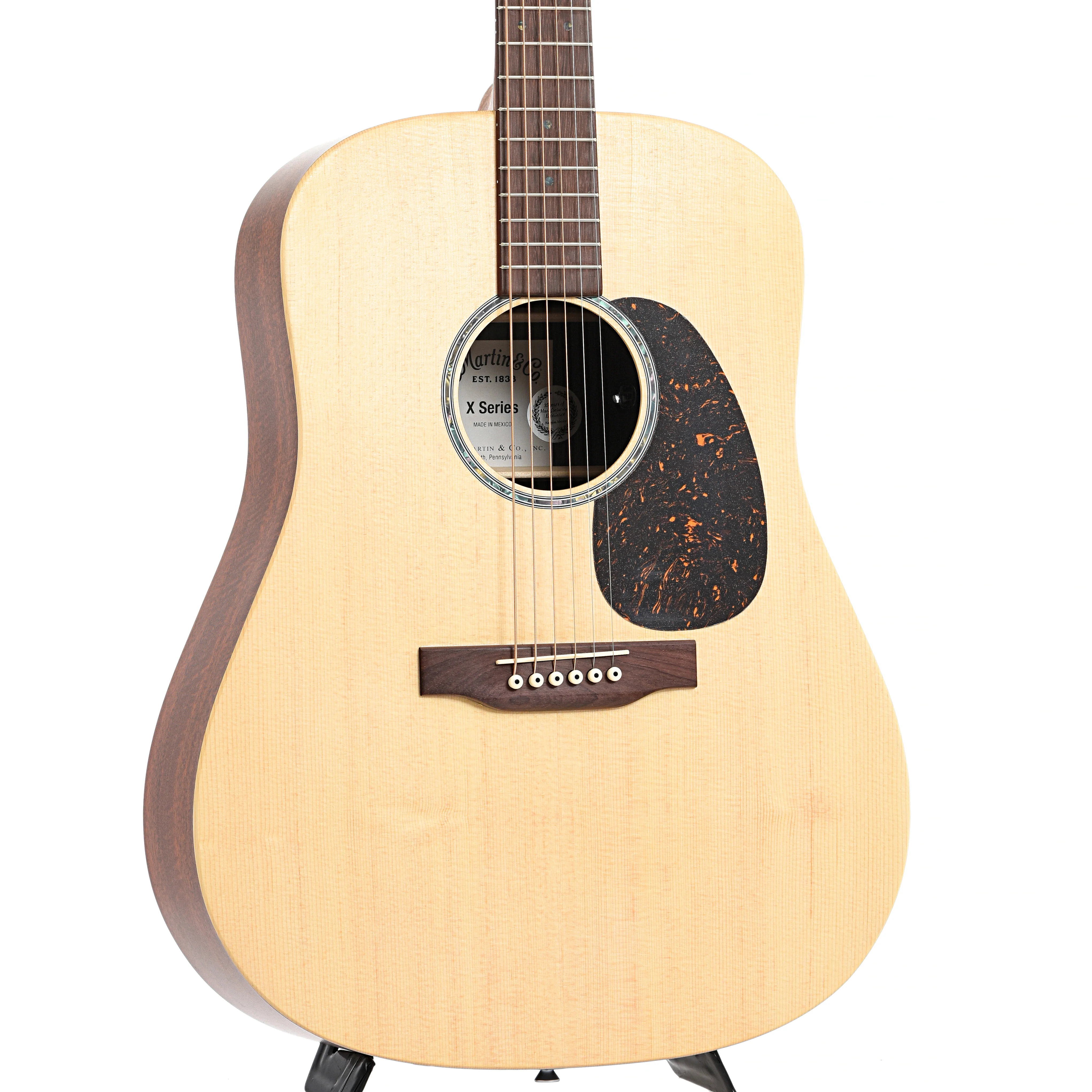 Martin D-X2E Mahogany Acoustic Guitar & Gigbag - Image 4