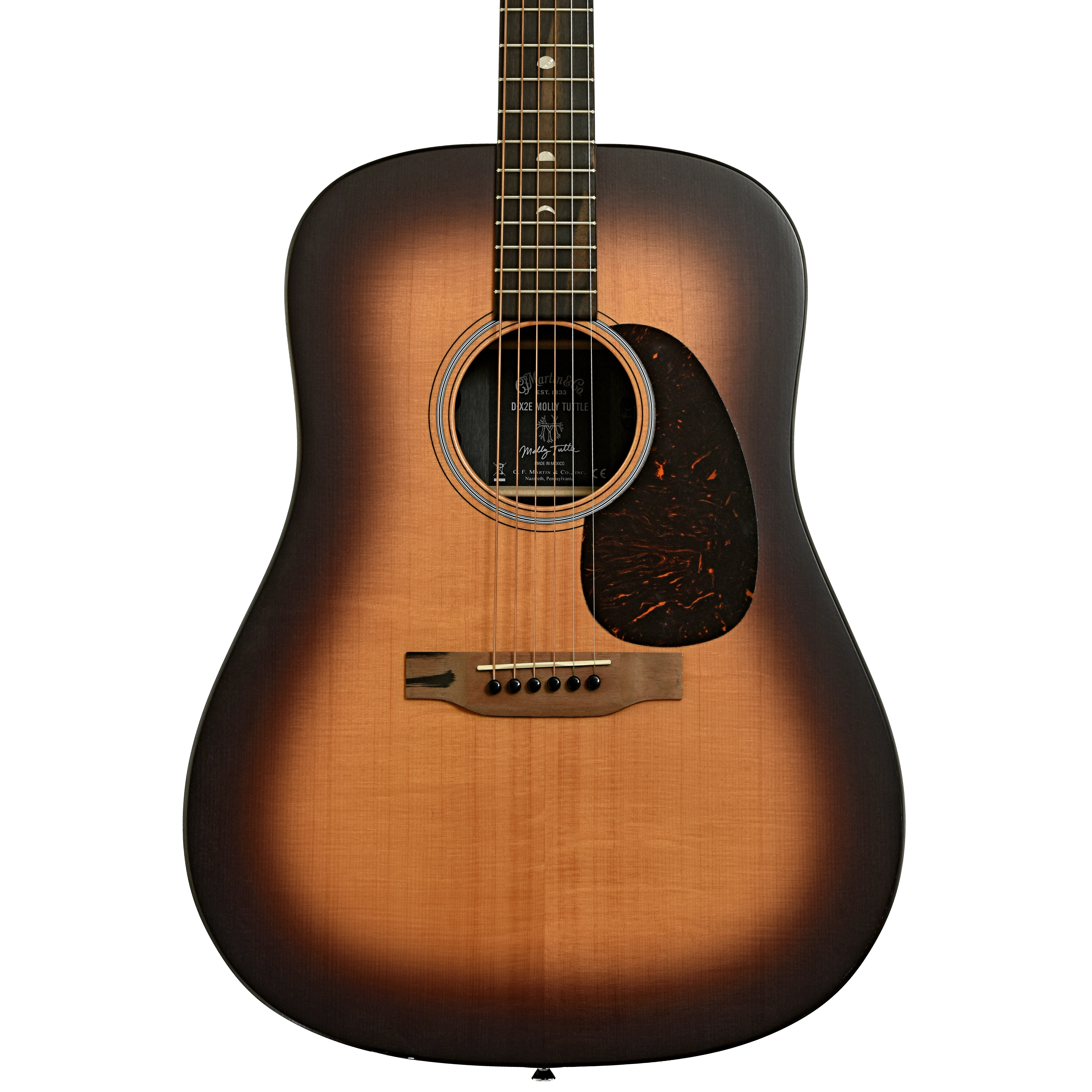 Martin D-X2E Molly Tuttle Guitar and Gigbag - Image 2