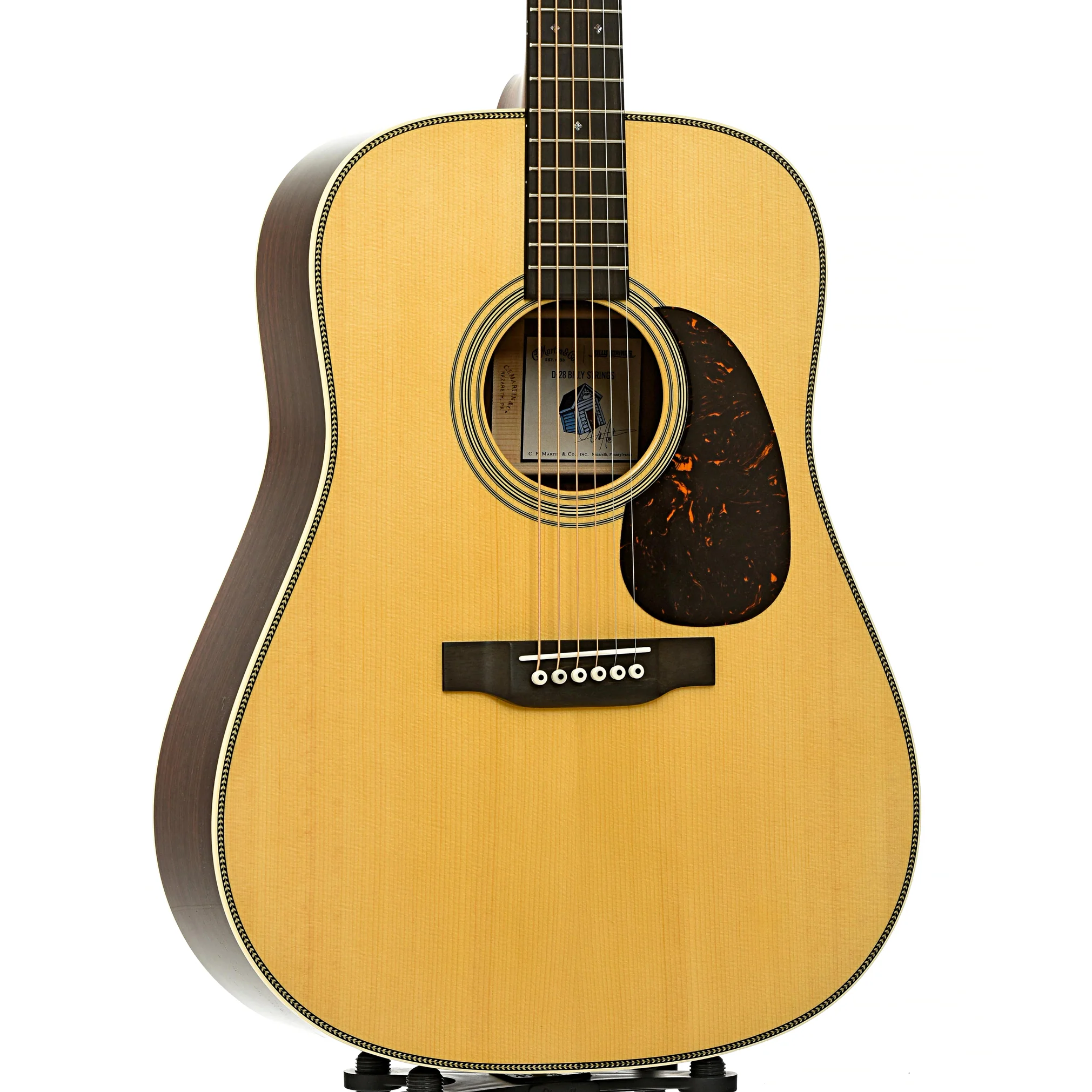 Martin D-28 Billy Strings Acoustic Guitar & Case - Image 4