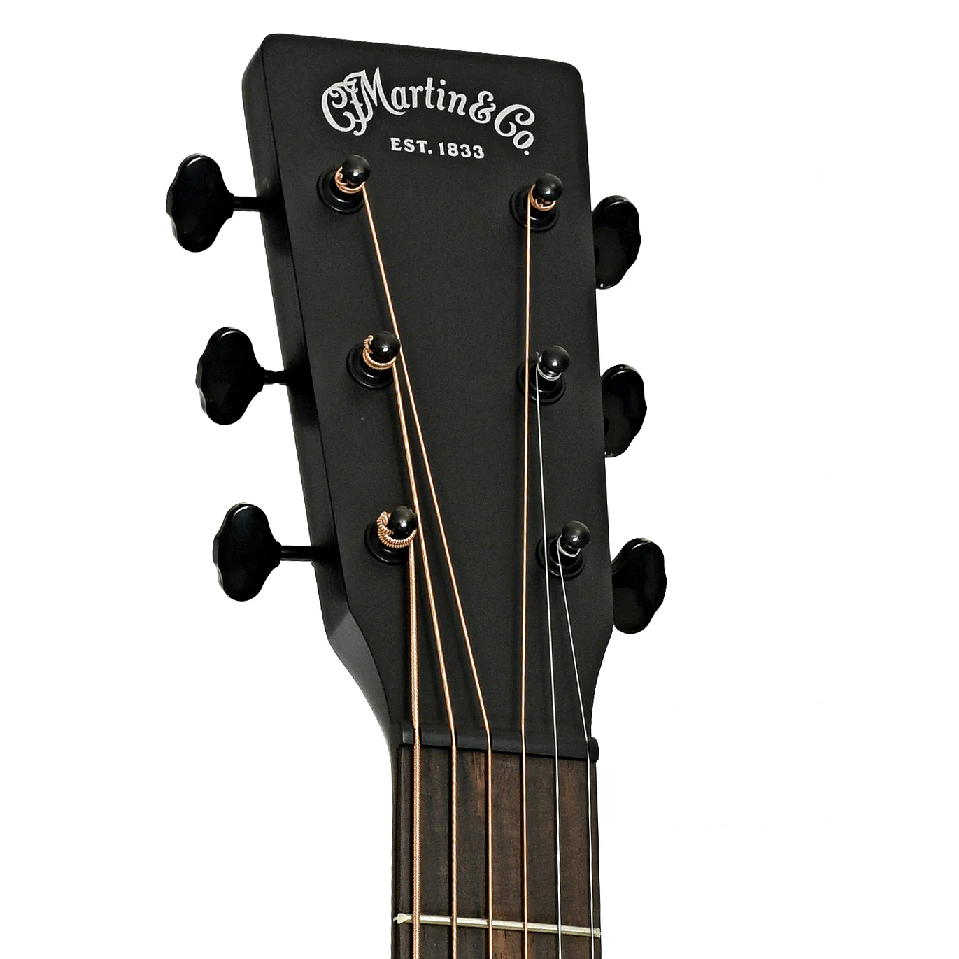 Martin DC-10E Modern Road Series Black Acoustic Guitar & Gigbag - Image 8