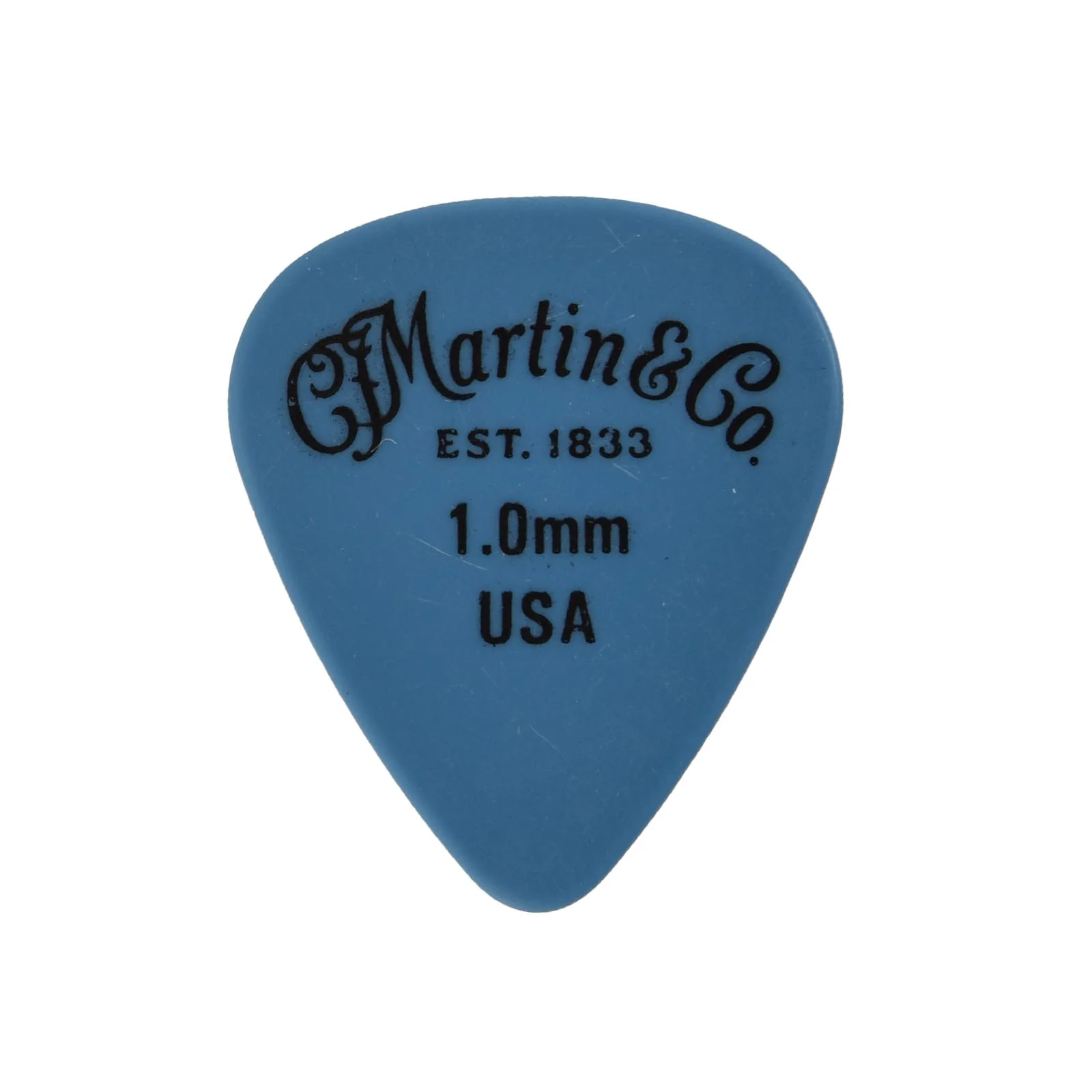Martin Delrin Guitar Picks, Blue 1.00mm - Image 2