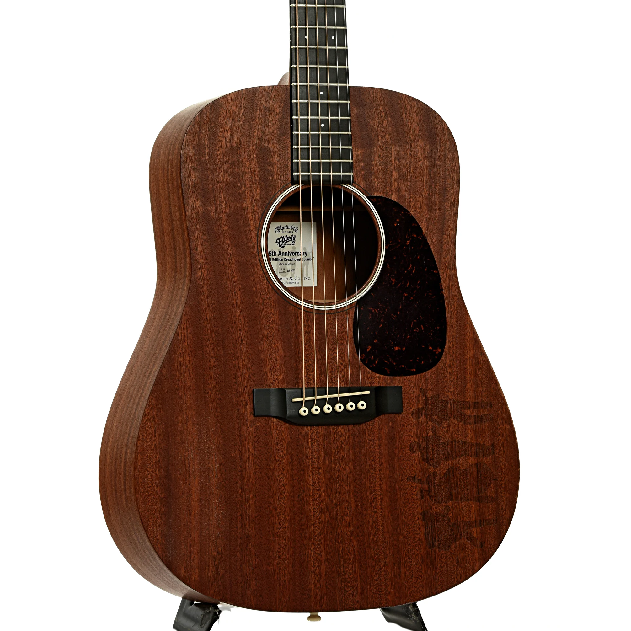 Martin DJR 45th Anniversary Shadow Band Acoustic Guitar (2018) - Image 4