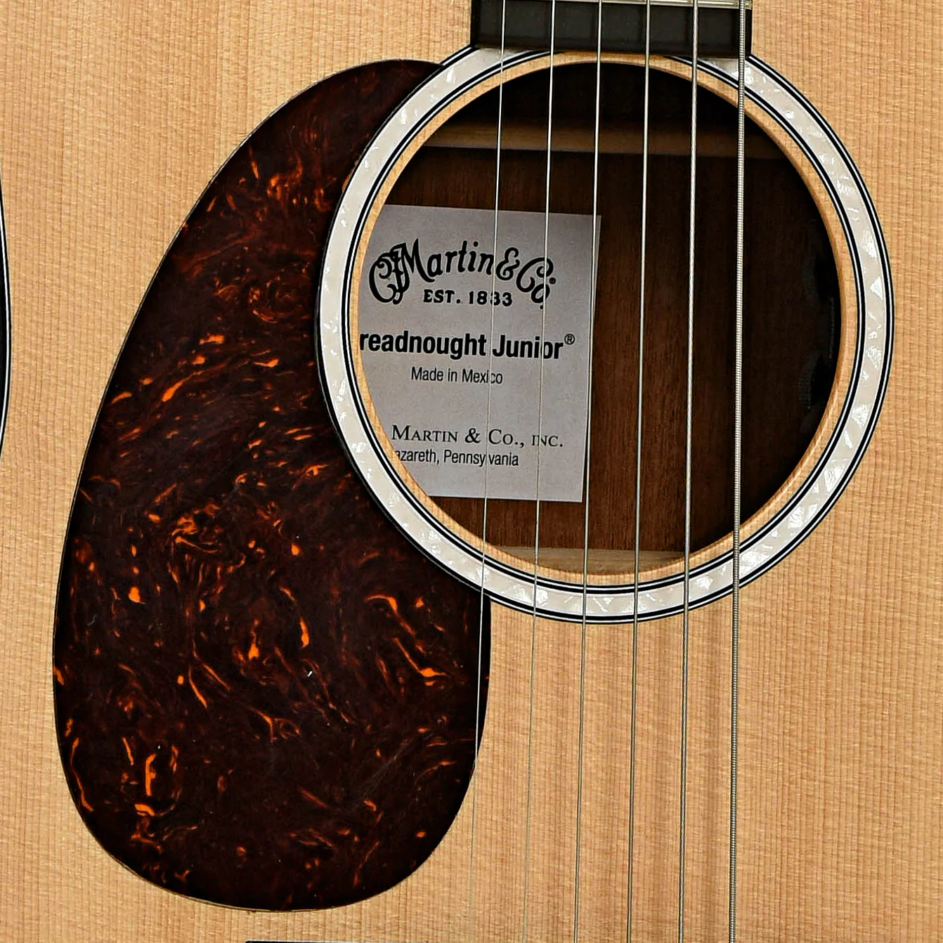 Martin DJR10E LH Dreadnought Junior Acoustic-Electric Guitar (2023) - Image 6