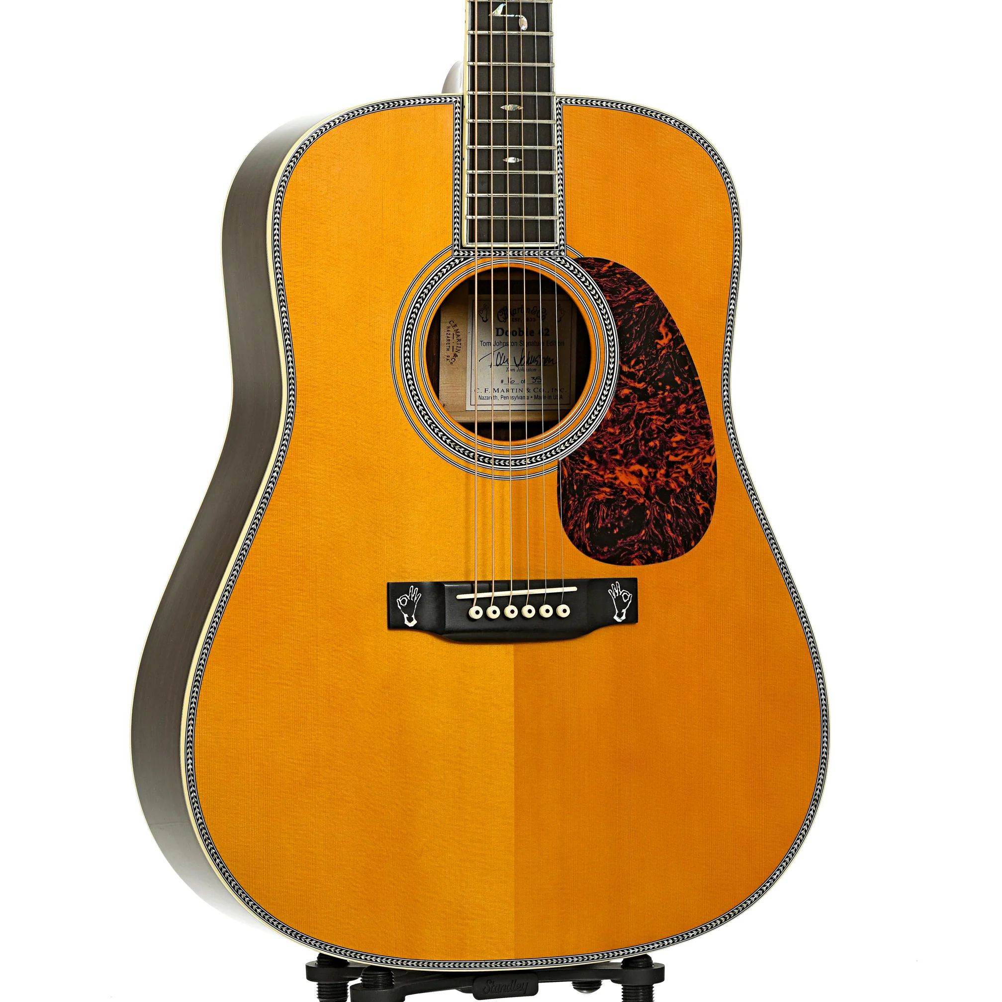 Martin Doobie-42 Tom Johnston Signature Acoustic Guitar (2007) - Image 4