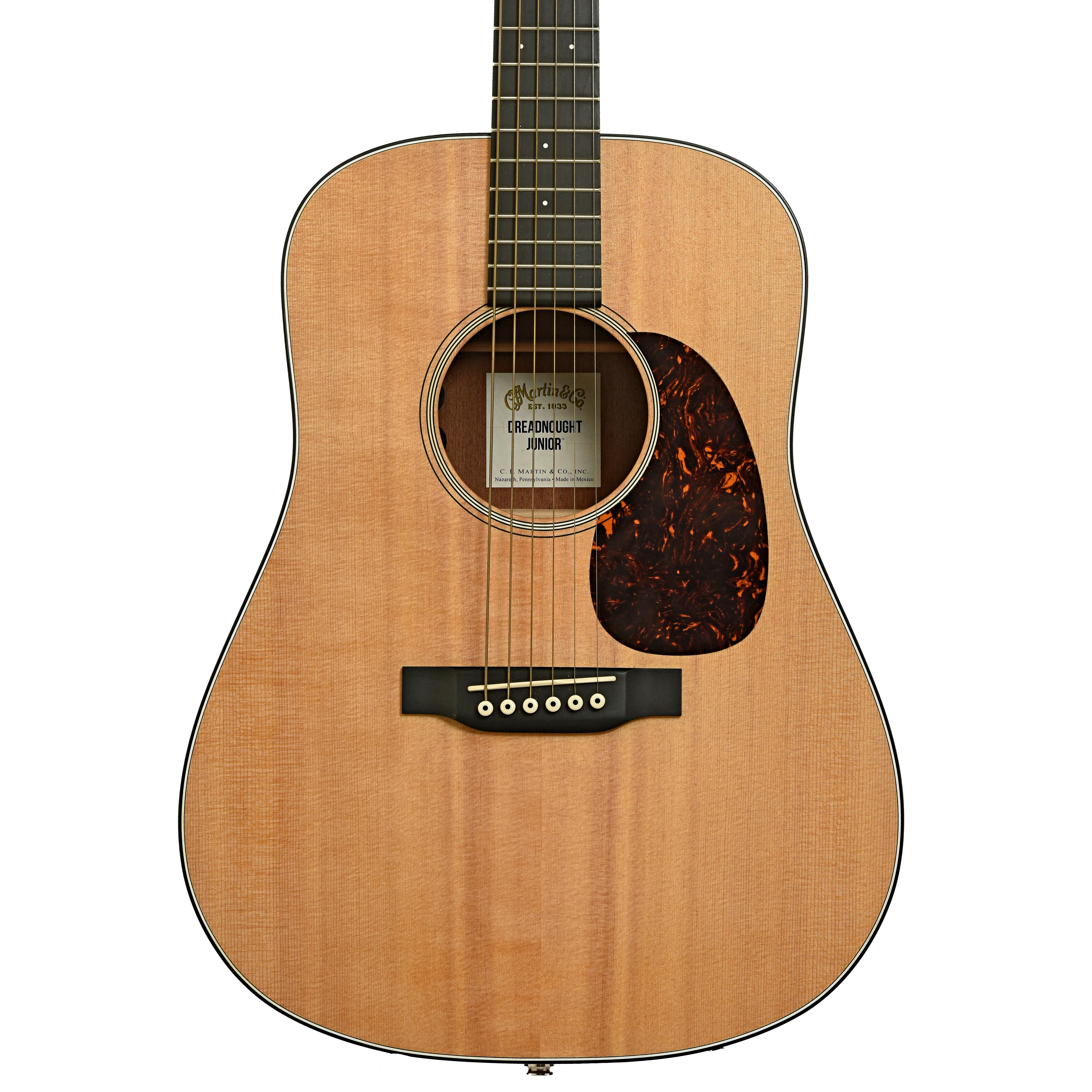 Martin DJR10E Dreadnought Junior Acoustic Guitar (2014) - Image 2