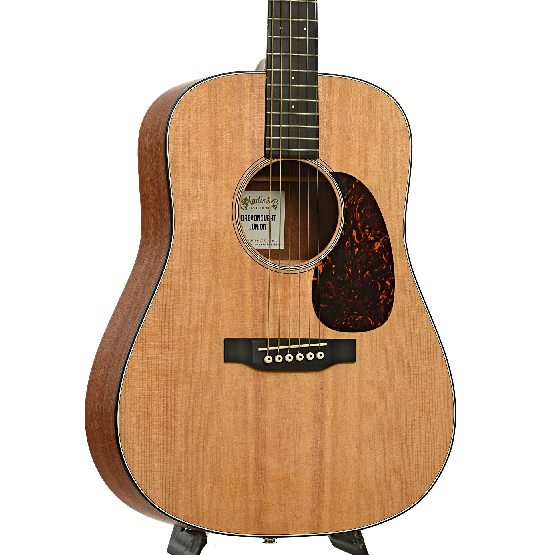 Martin DJR10E Dreadnought Junior Acoustic Guitar (2014) - Image 4