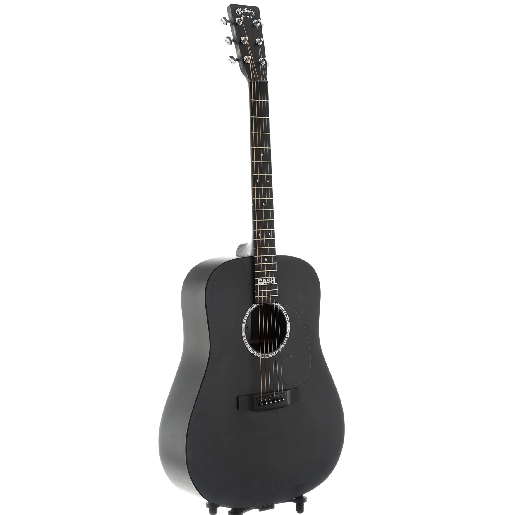 Martin DX Johnny Cash Guitar with Pickup & Gigbag - Image 4