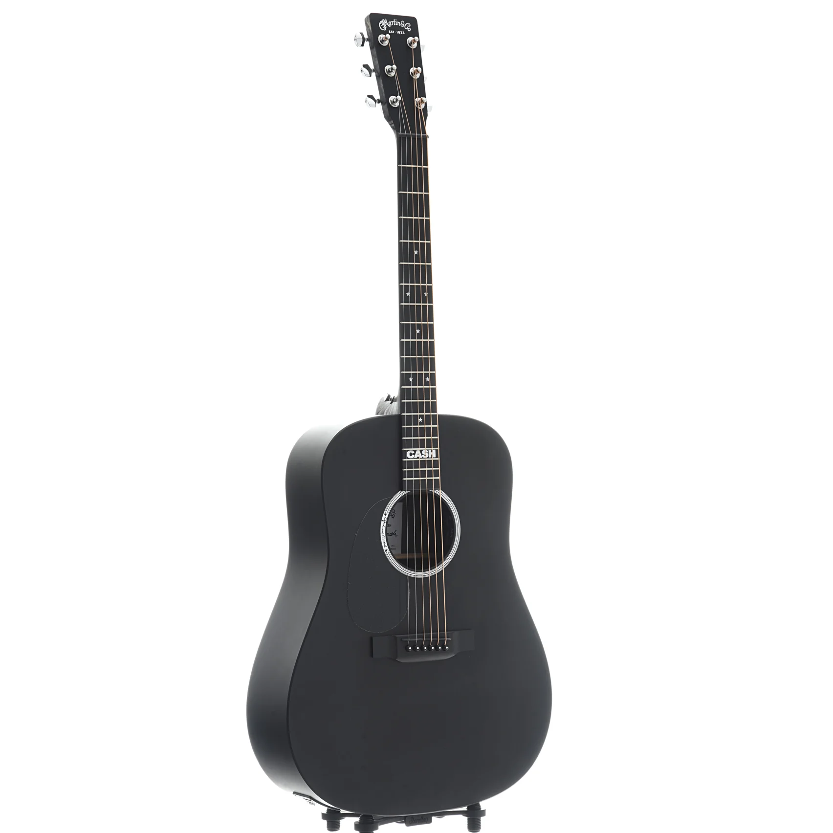 Martin DX Johnny Cash Lefthanded Guitar with Pickup & Gigbag - Image 12