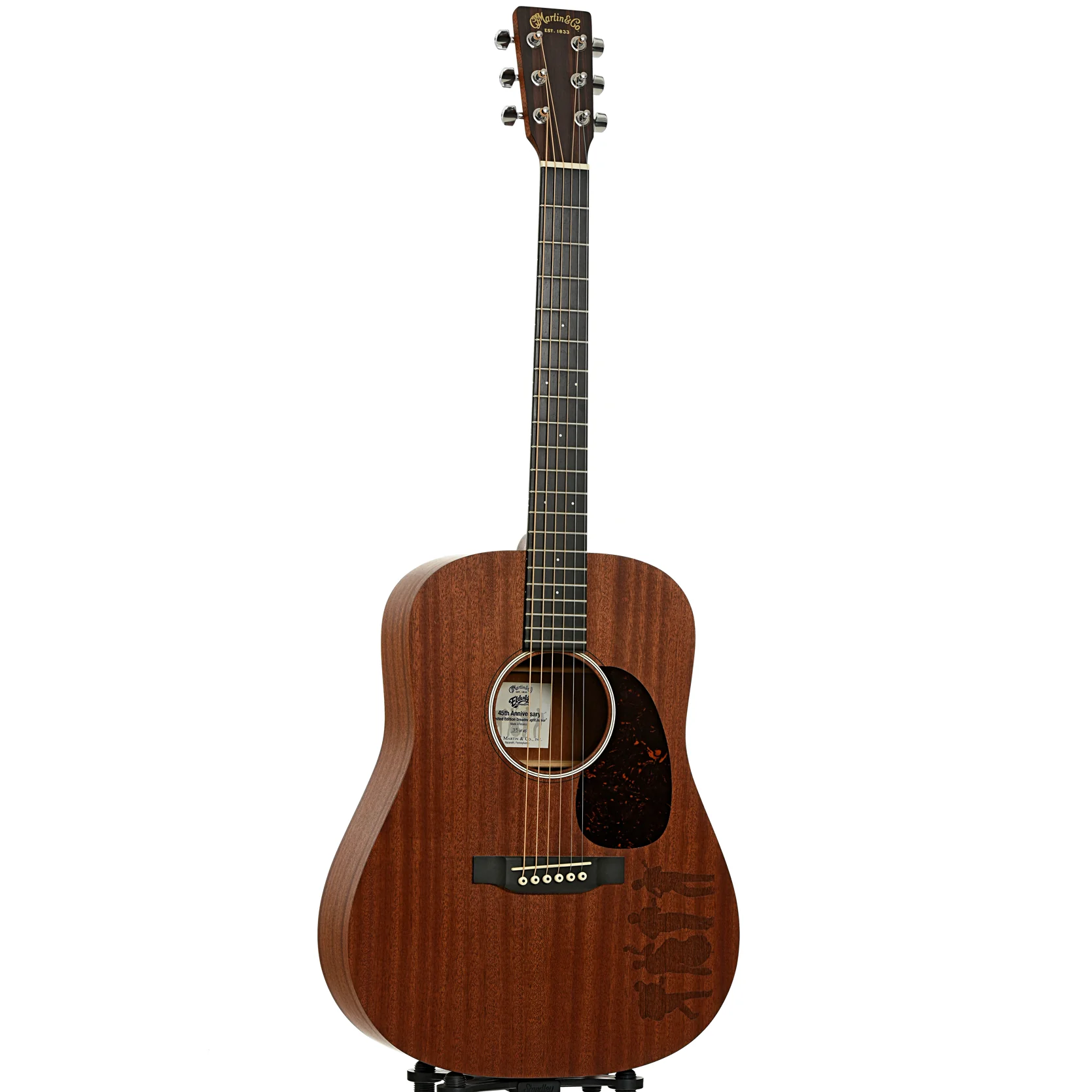 Martin Elderly Instruments 45th Anniversary Dreadnought Jr Acoustic Guitar (2017) - Image 3