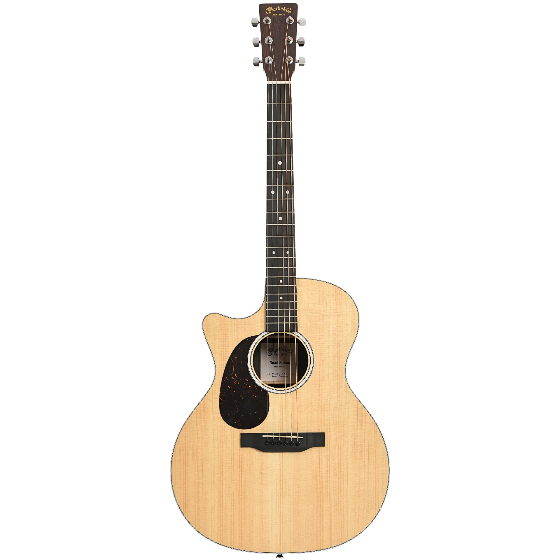 Martin GPC-13EL Ziricote Lefthanded Cutaway Guitar with Pickup & Gigbag - Image 14