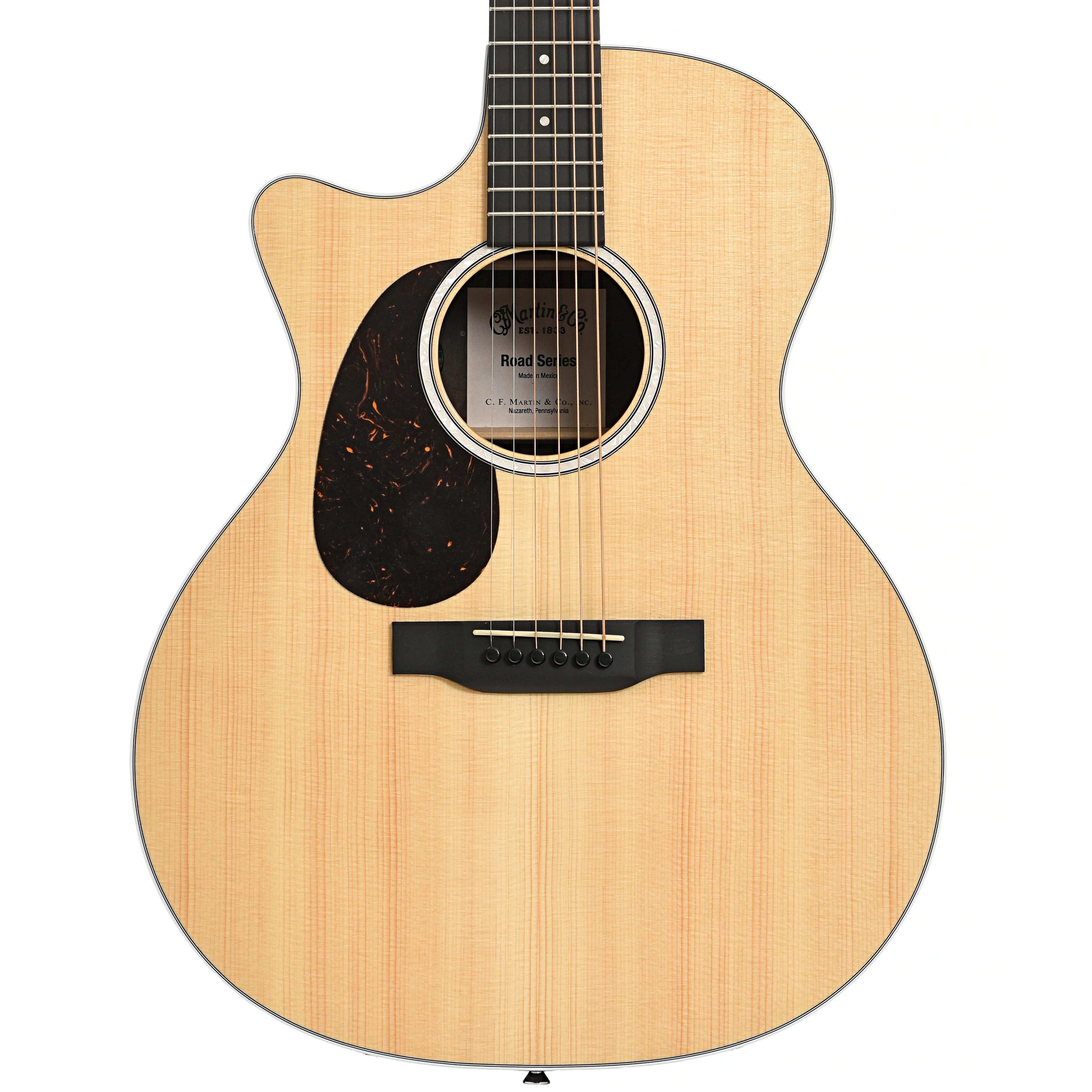 Martin GPC-13EL Ziricote Lefthanded Cutaway Guitar with Pickup & Gigbag - Image 2