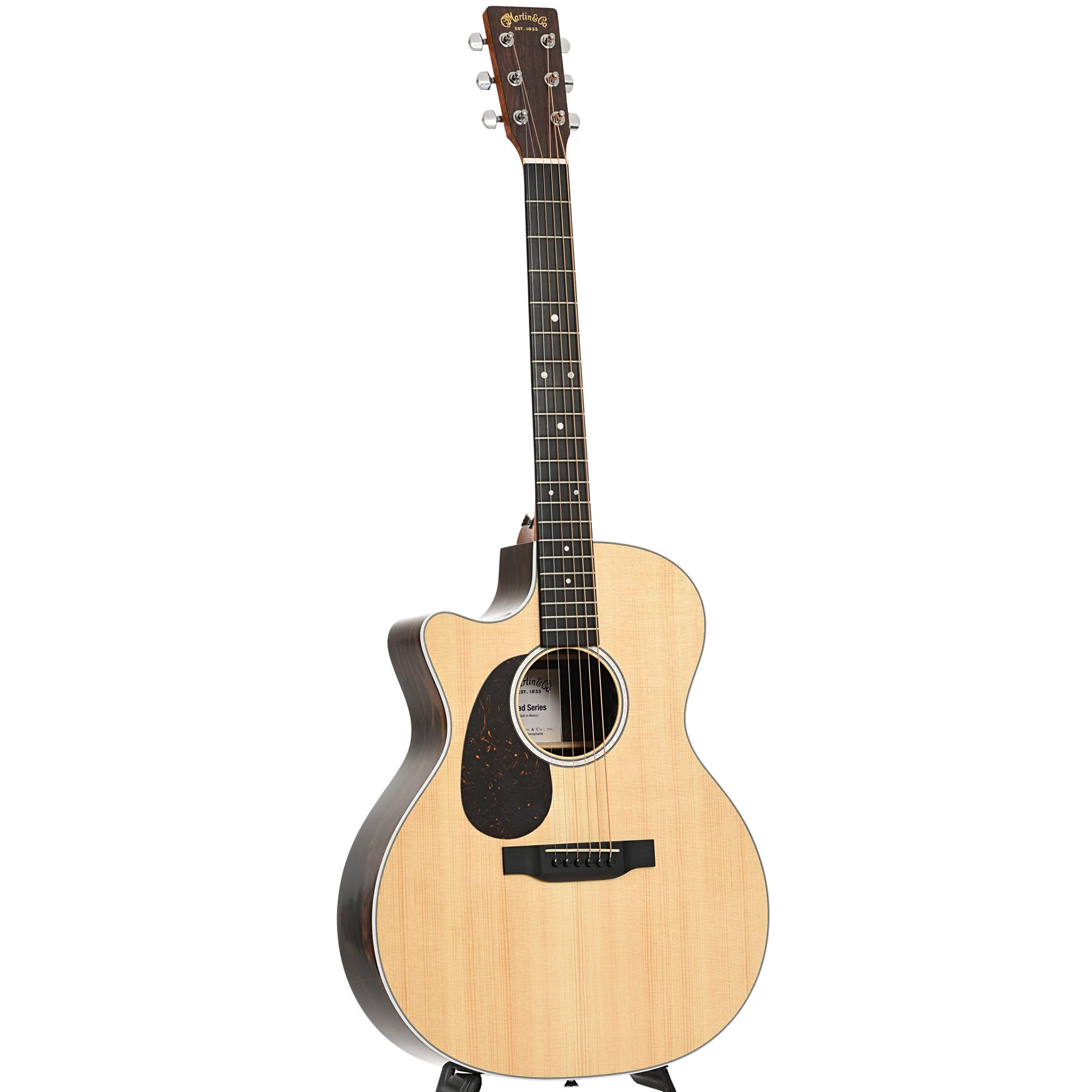 Martin GPC-13EL Ziricote Lefthanded Cutaway Guitar with Pickup & Gigbag - Image 3
