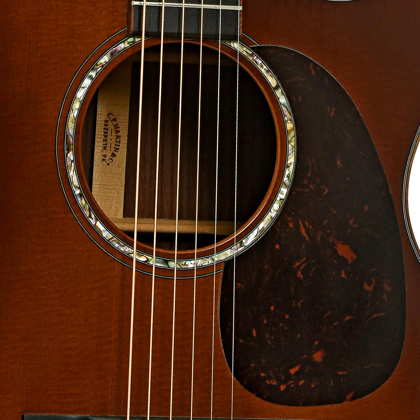 Martin GPCPA1 Plus Grand Performance Ambertone Acoustic Guitar (2016) - Image 6