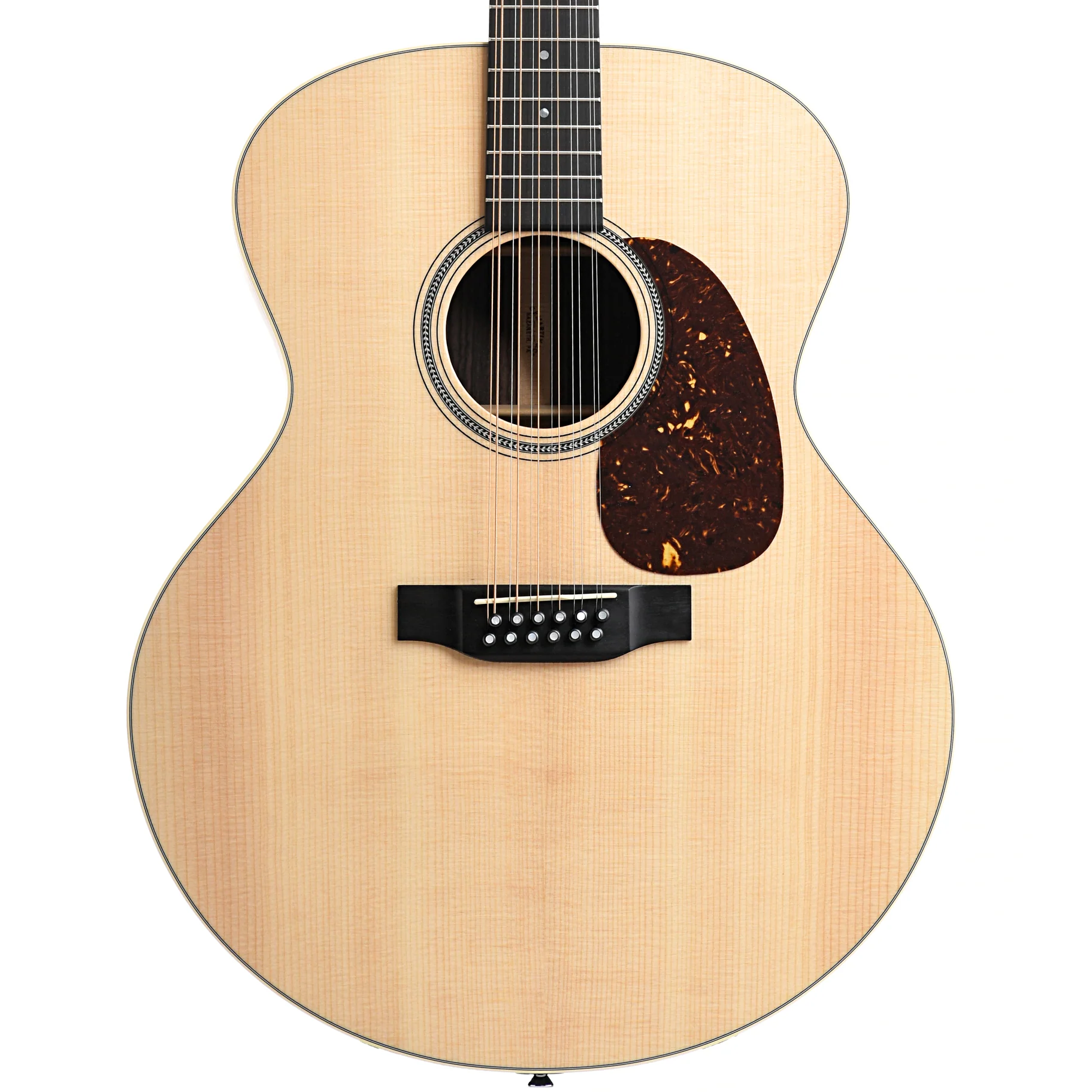 Martin Grand J-16E Thin-Body 12-String Guitar with Pickup & Gigbag - Image 5