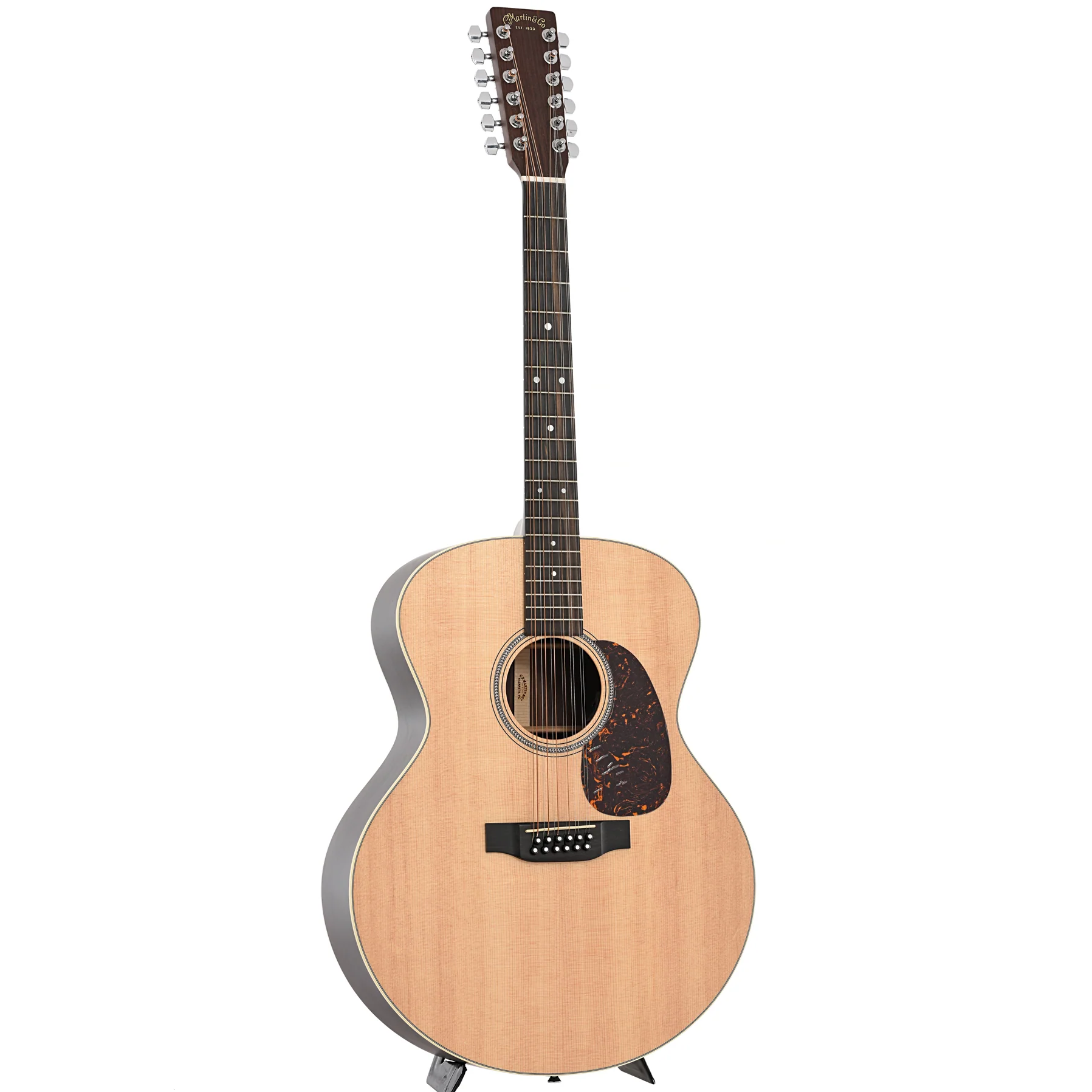 Martin Grand J-16E Thin-Body 12-String Guitar with Pickup & Gigbag, Shopworn - Image 2