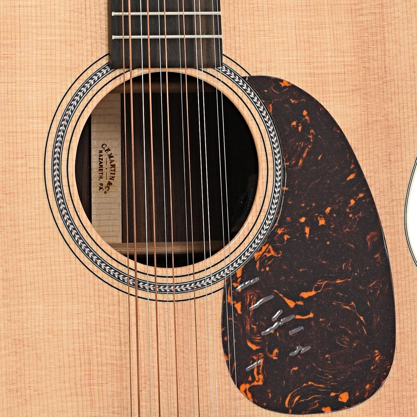 Martin Grand J-16E Thin-Body 12-String Guitar with Pickup & Gigbag, Shopworn - Image 5