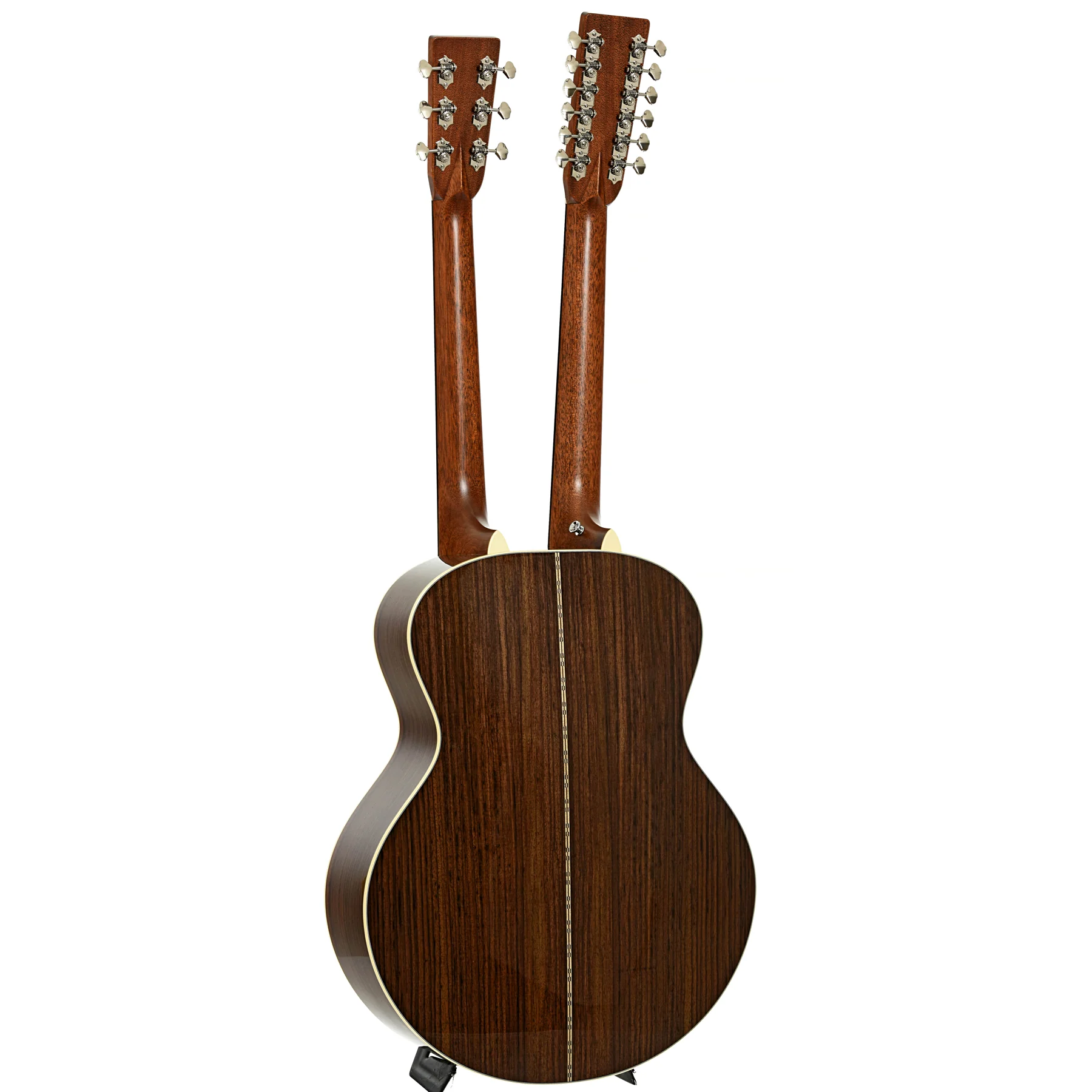 Martin Grand J28E Double Neck Acoustic Electric Guitar & Case - Image 12