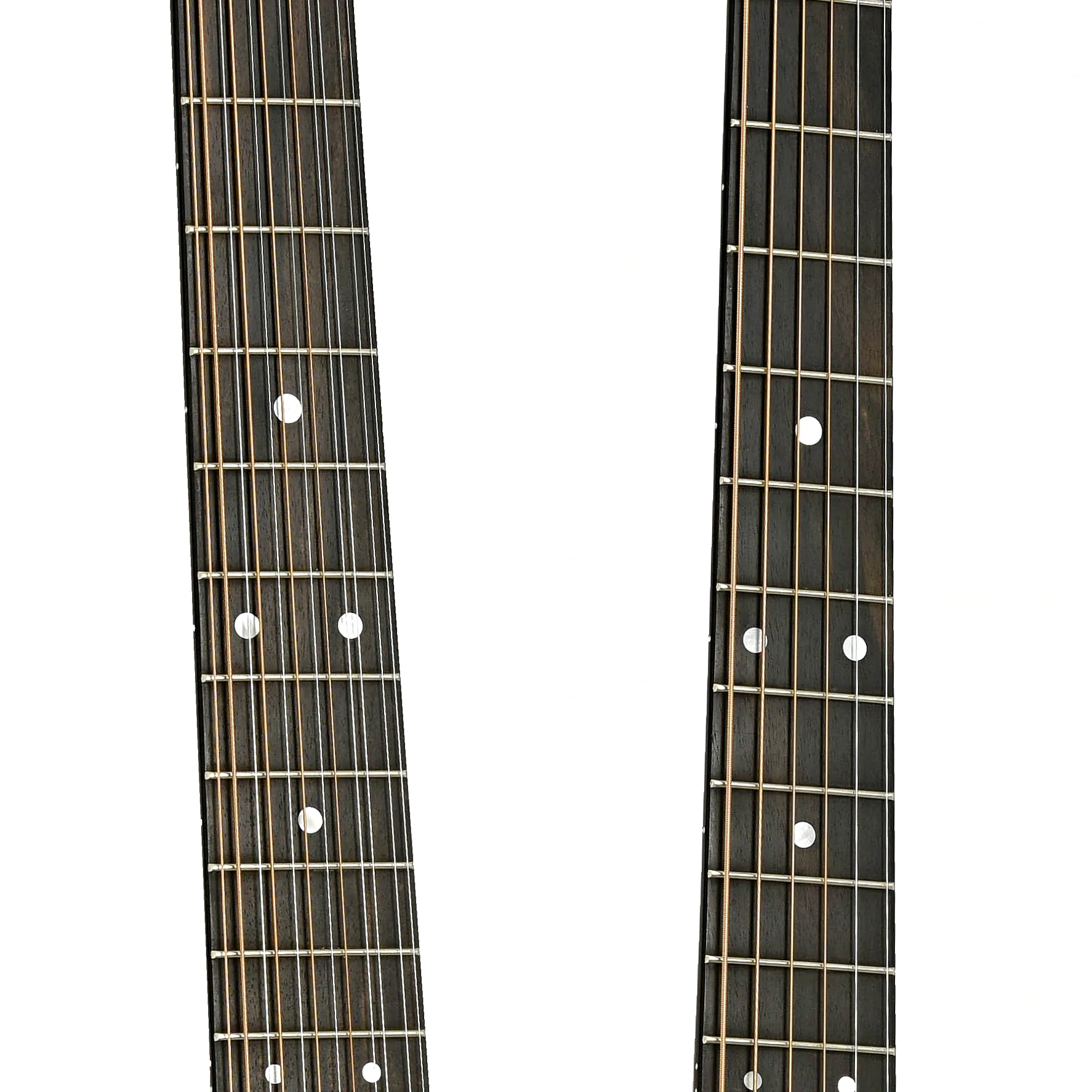 Martin Grand J28E Double Neck Acoustic Electric Guitar & Case - Image 7