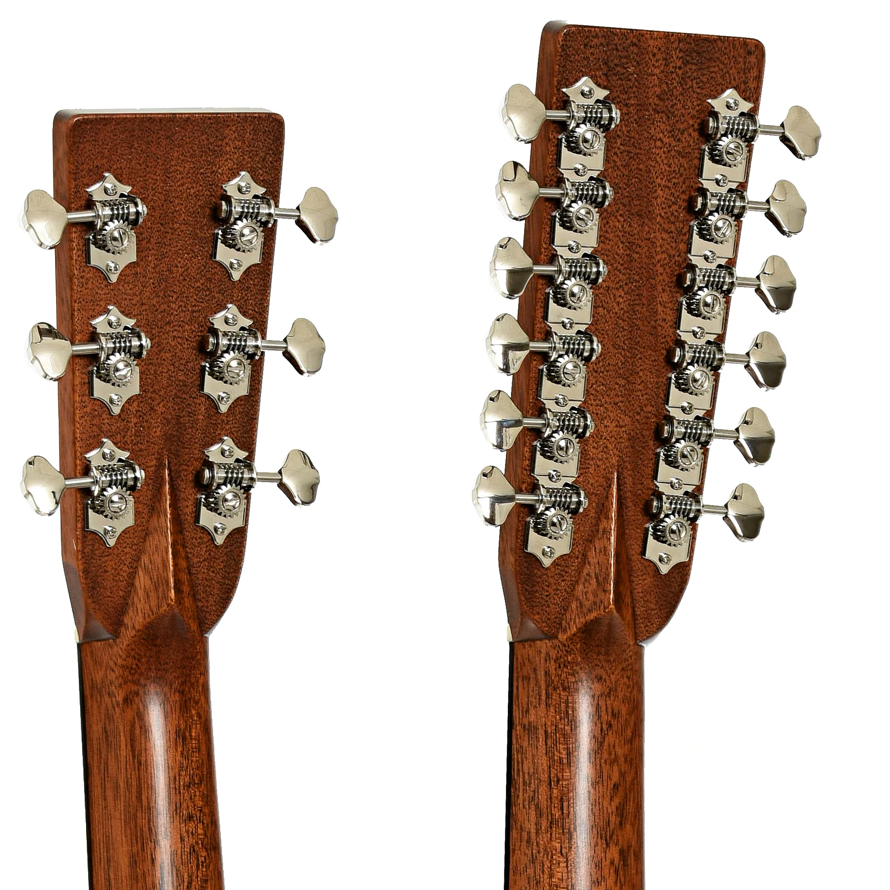 Martin Grand J28E Double Neck Acoustic Electric Guitar & Case - Image 9