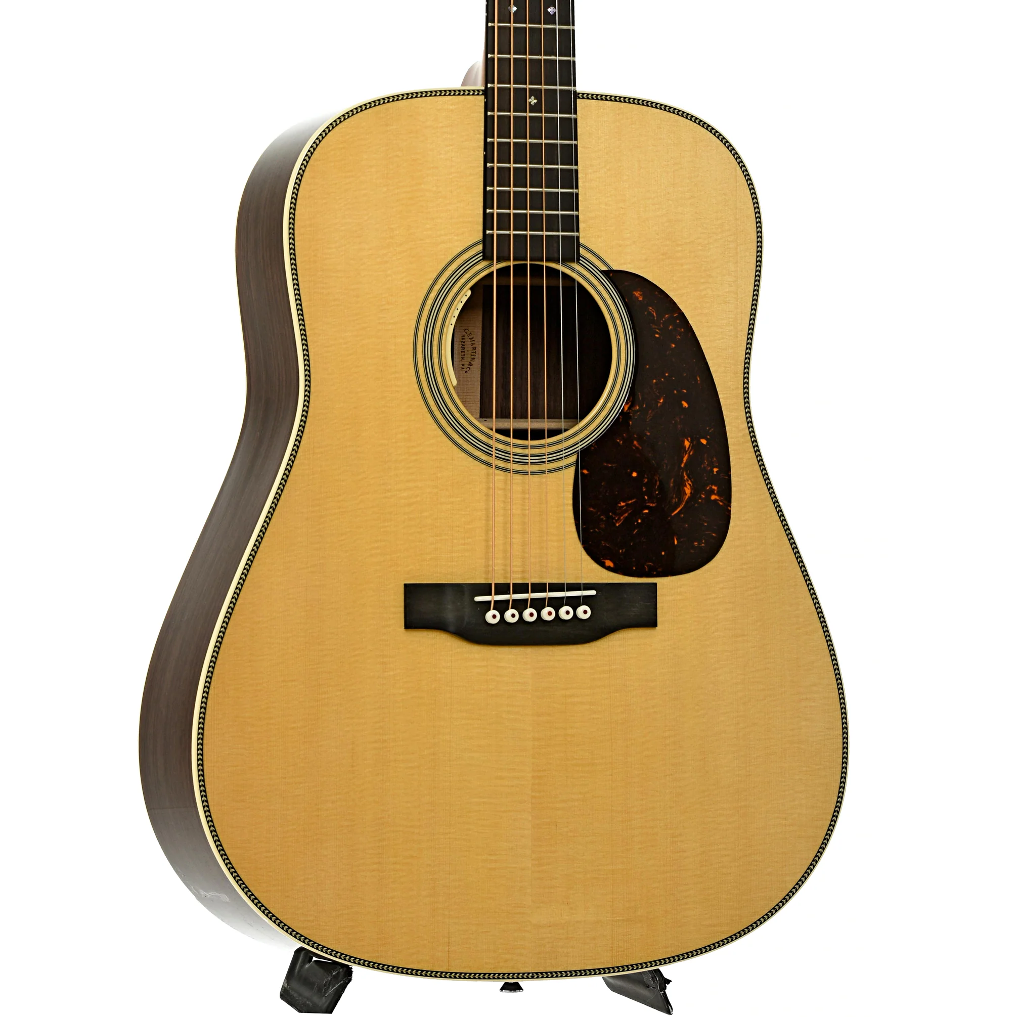 Martin HD-28E Guitar & Case, Baggs Pickup - Image 3