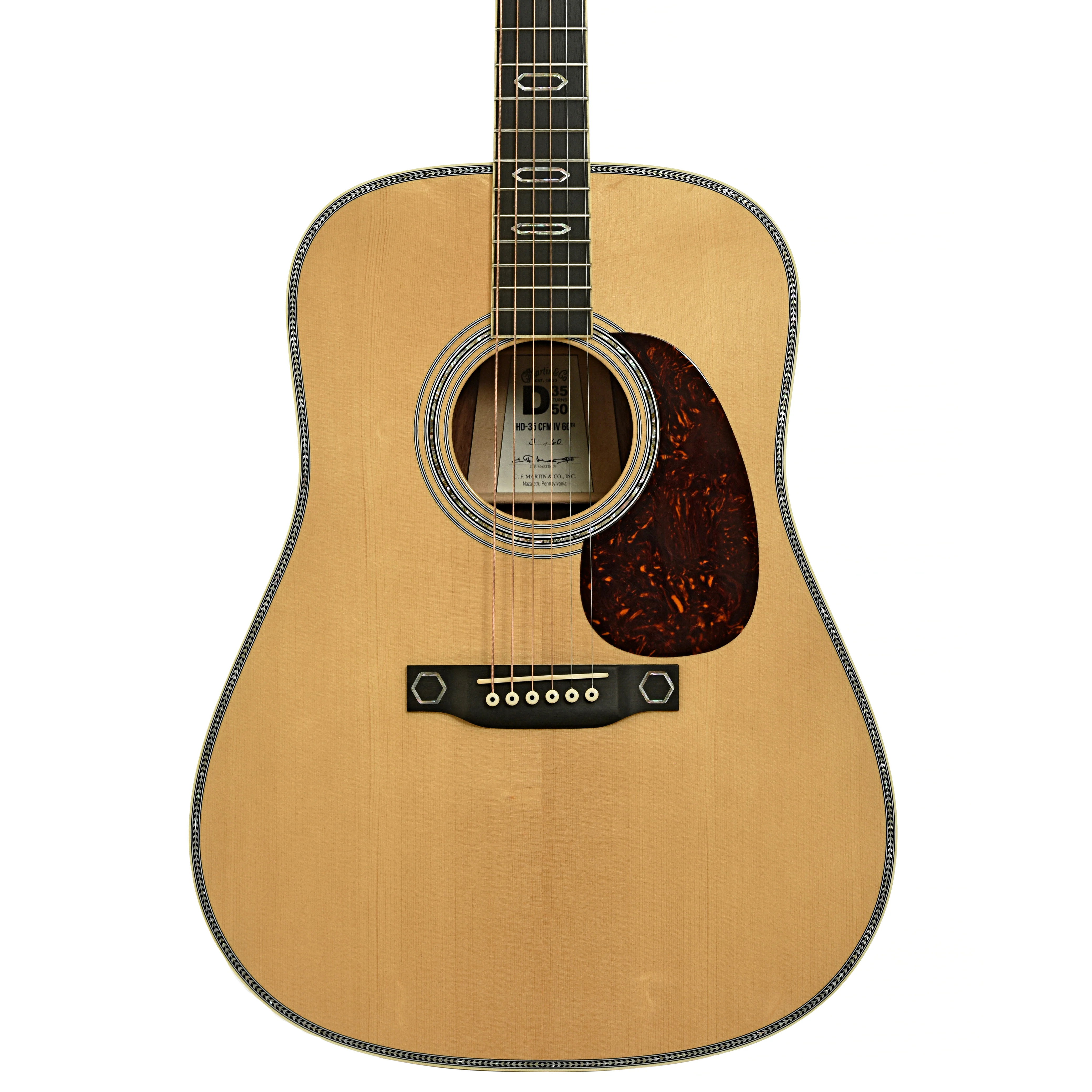 Martin HD-35 CFM IV 60th Limited Edition Acoustic Guitar (2015) - Image 2