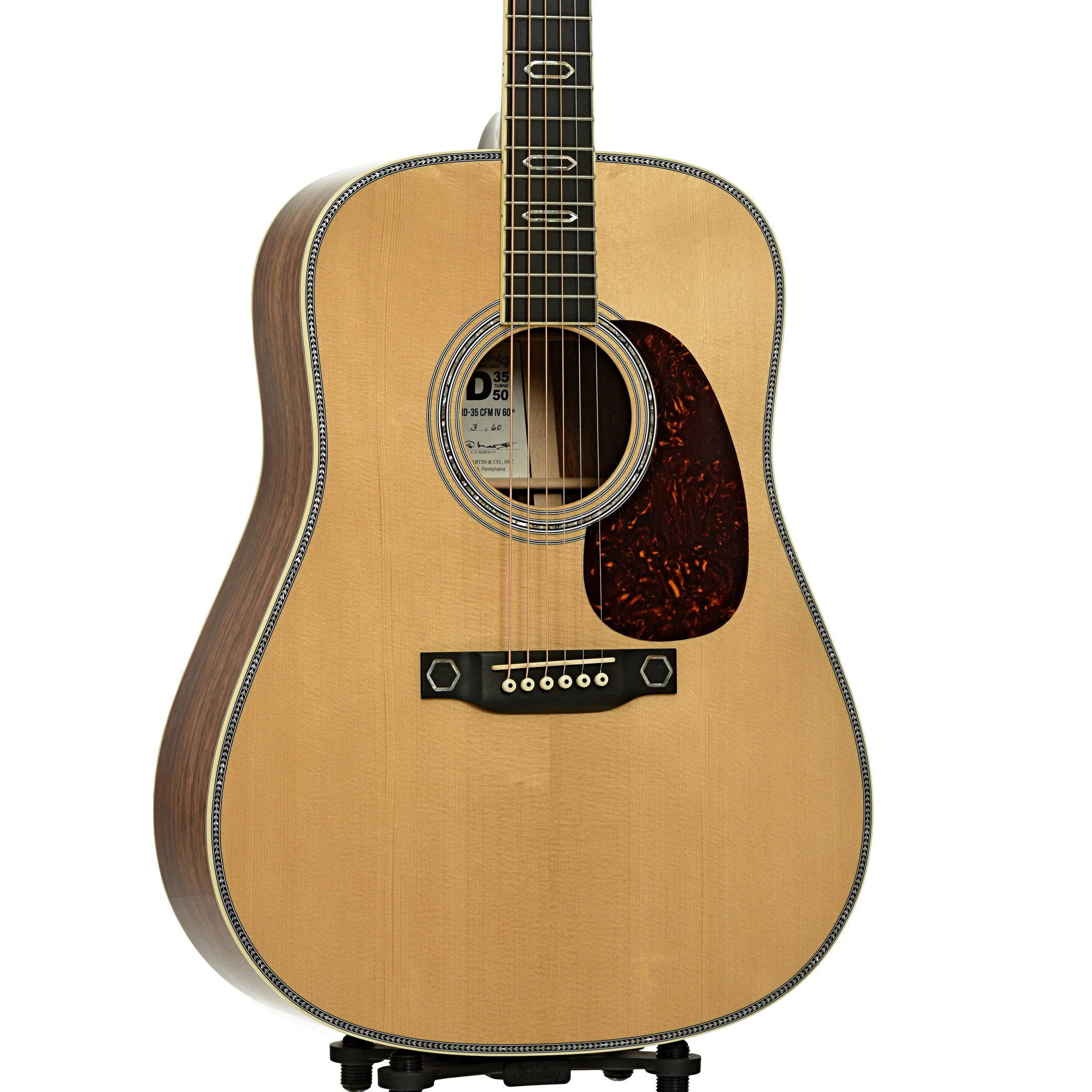 Martin HD-35 CFM IV 60th Limited Edition Acoustic Guitar (2015) - Image 4