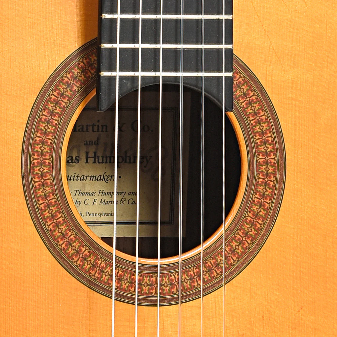 Martin-Humphrey C-TSH Classical Guitar (1999) - Image 6
