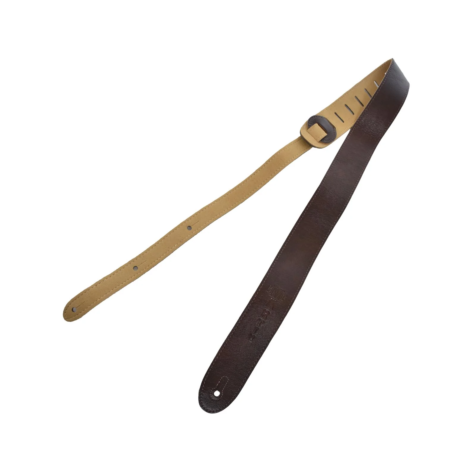 Martin Italian Leather Guitar Strap, Brown - Image 2