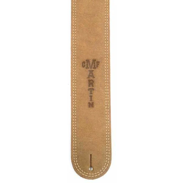 Martin Ball Leather Suede Strap, Distressed Tan - Image 3