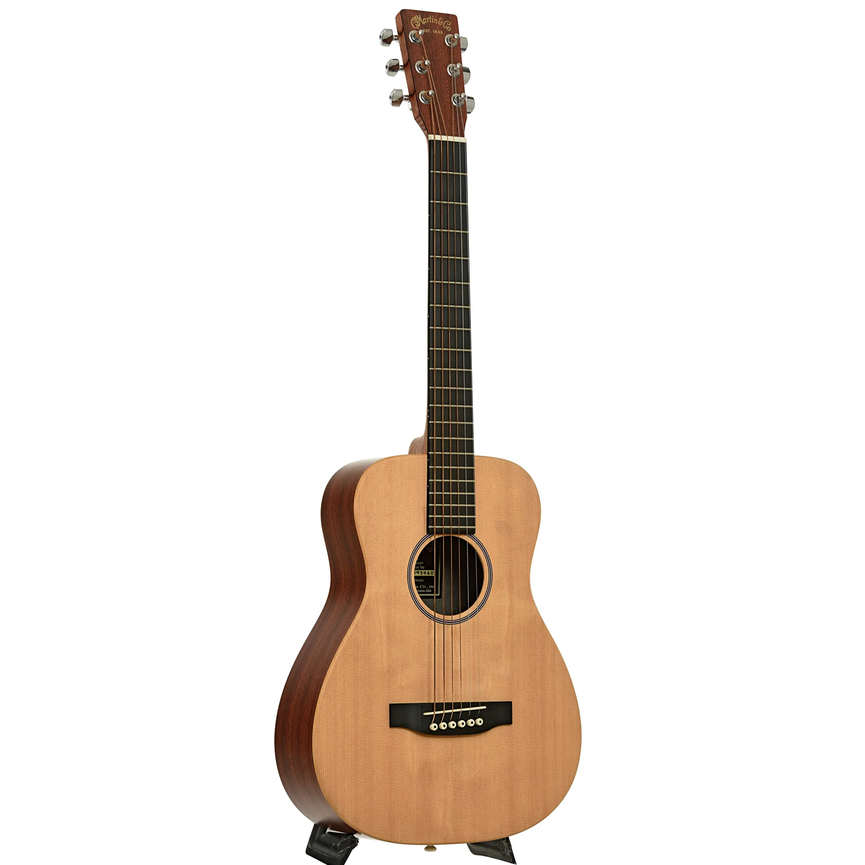 Martin LX-1 Little Martin Acoustic Guitar (2014) - Image 3