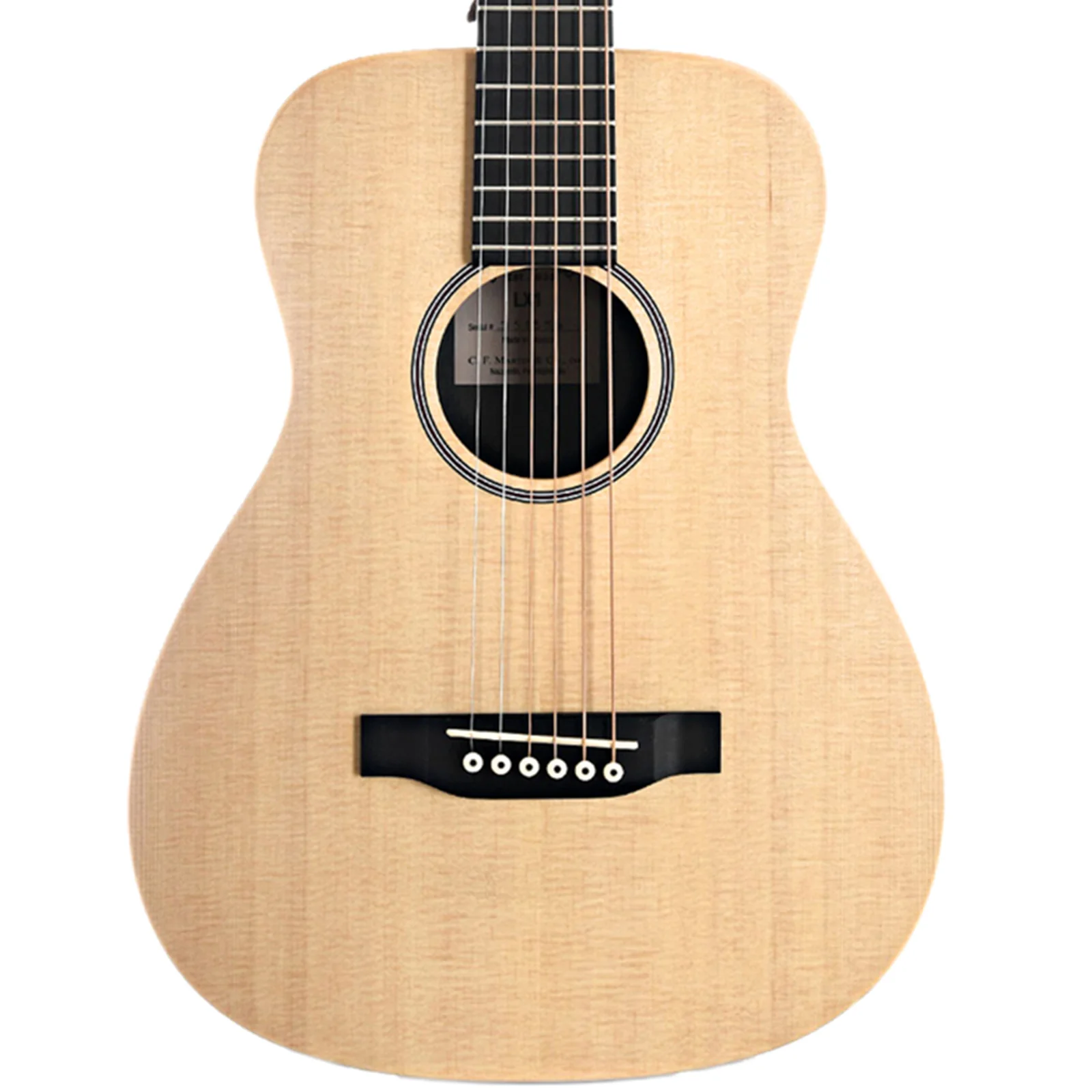 Martin LX1 Lefthanded Little Martin Solid Spruce Top Guitar & Gigbag - Image 2