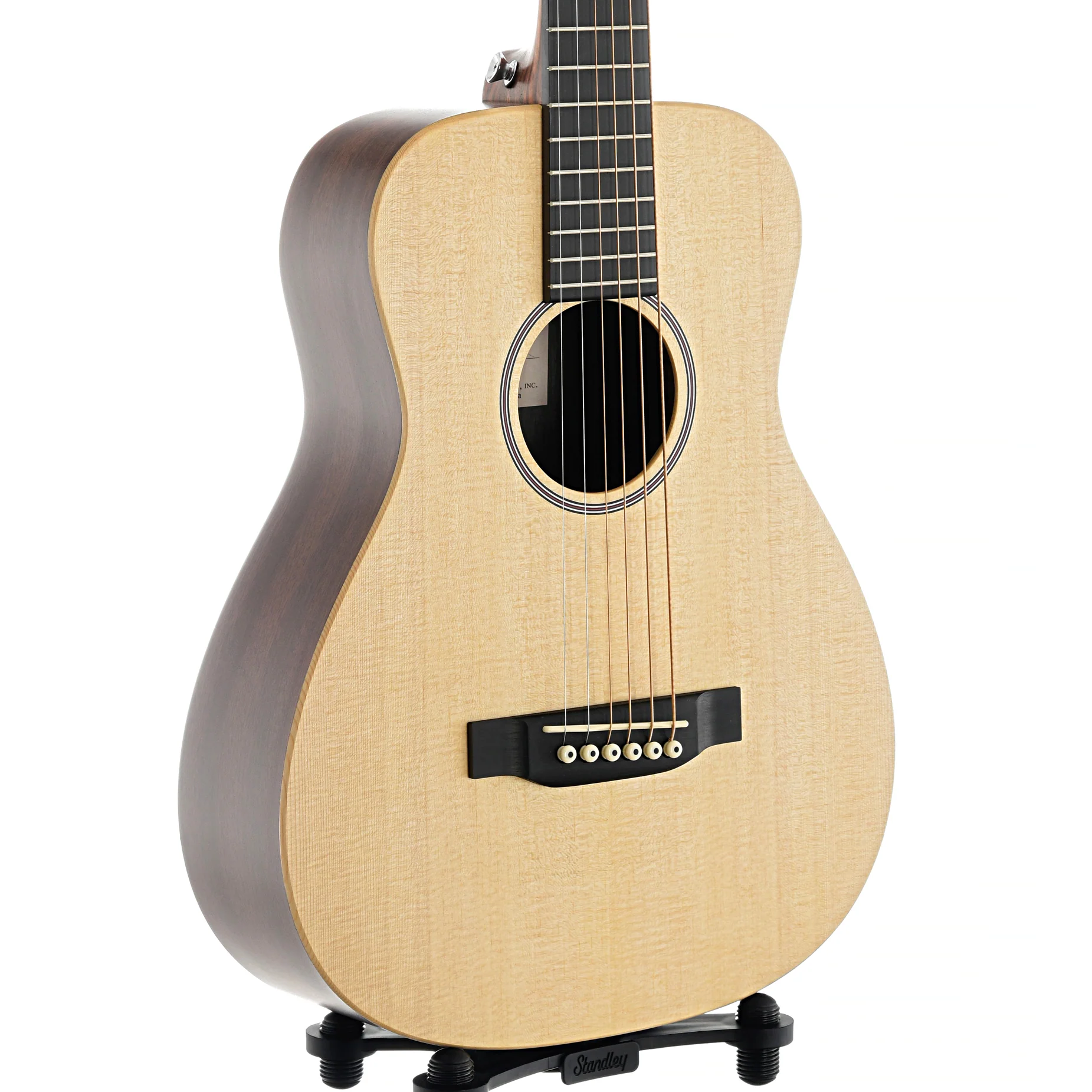 Martin LX1 Lefthanded Little Martin Solid Spruce Top Guitar & Gigbag - Image 4