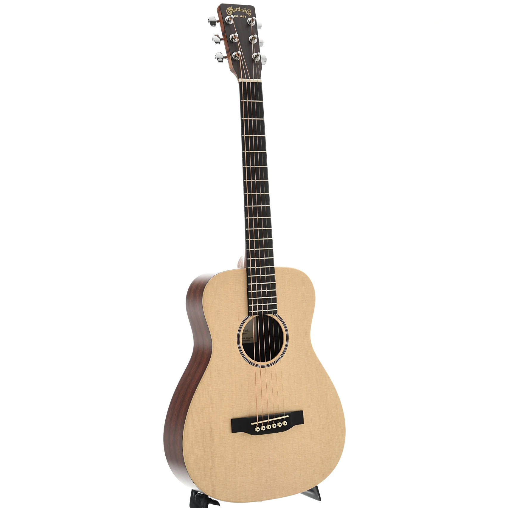 Martin LX1 Little Martin Solid Spruce Top Guitar & Gigbag - Image 4