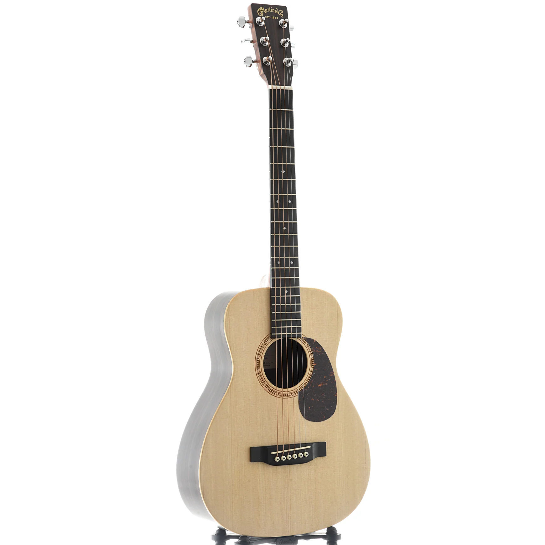 Martin LX1RE Little Martin Solid Top Guitar with Pickup & Gigbag - Image 3