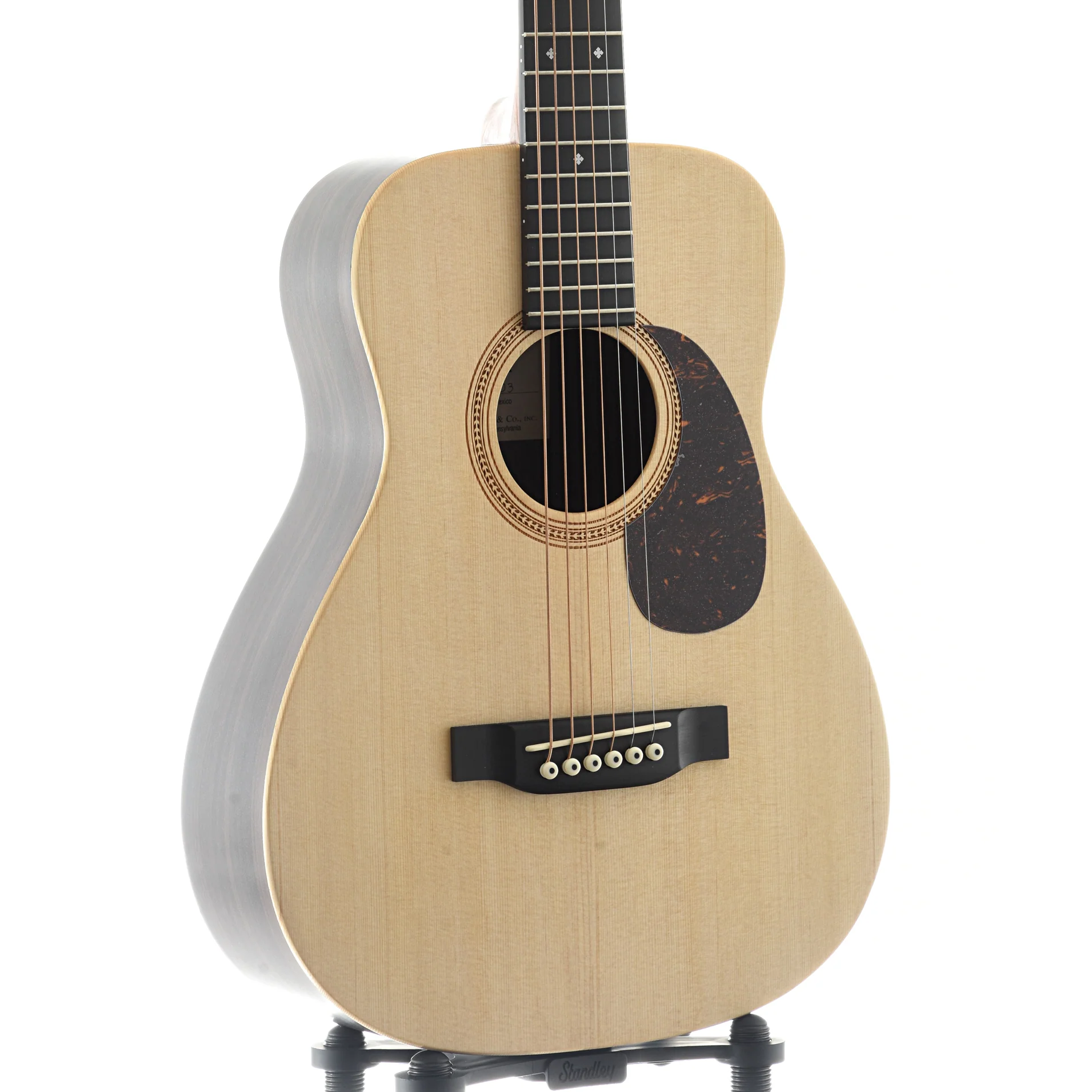 Martin LX1RE Little Martin Solid Top Guitar with Pickup & Gigbag - Image 4