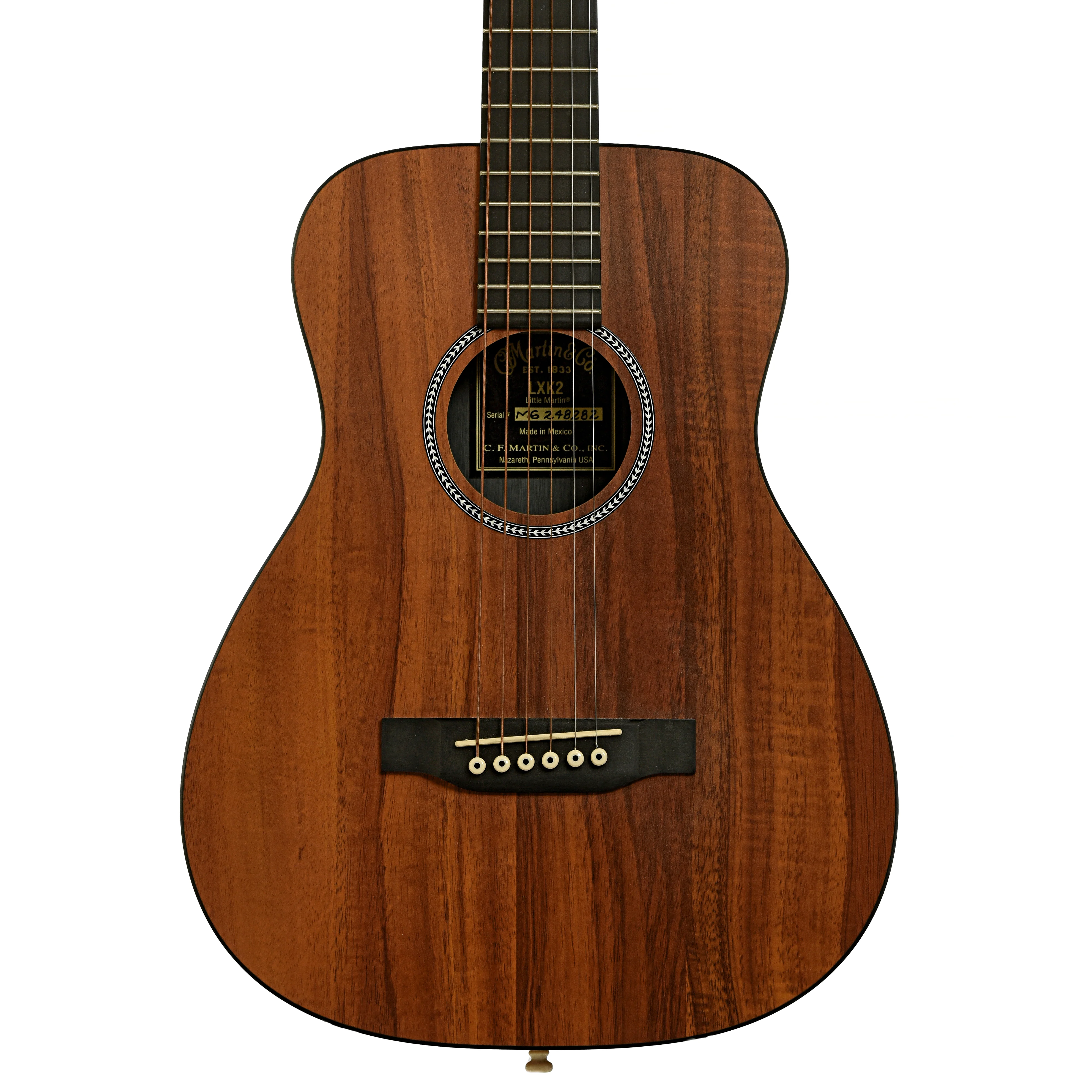 Martin LXK2 Koa Little Martin Acoustic Guitar (2016) - Image 2