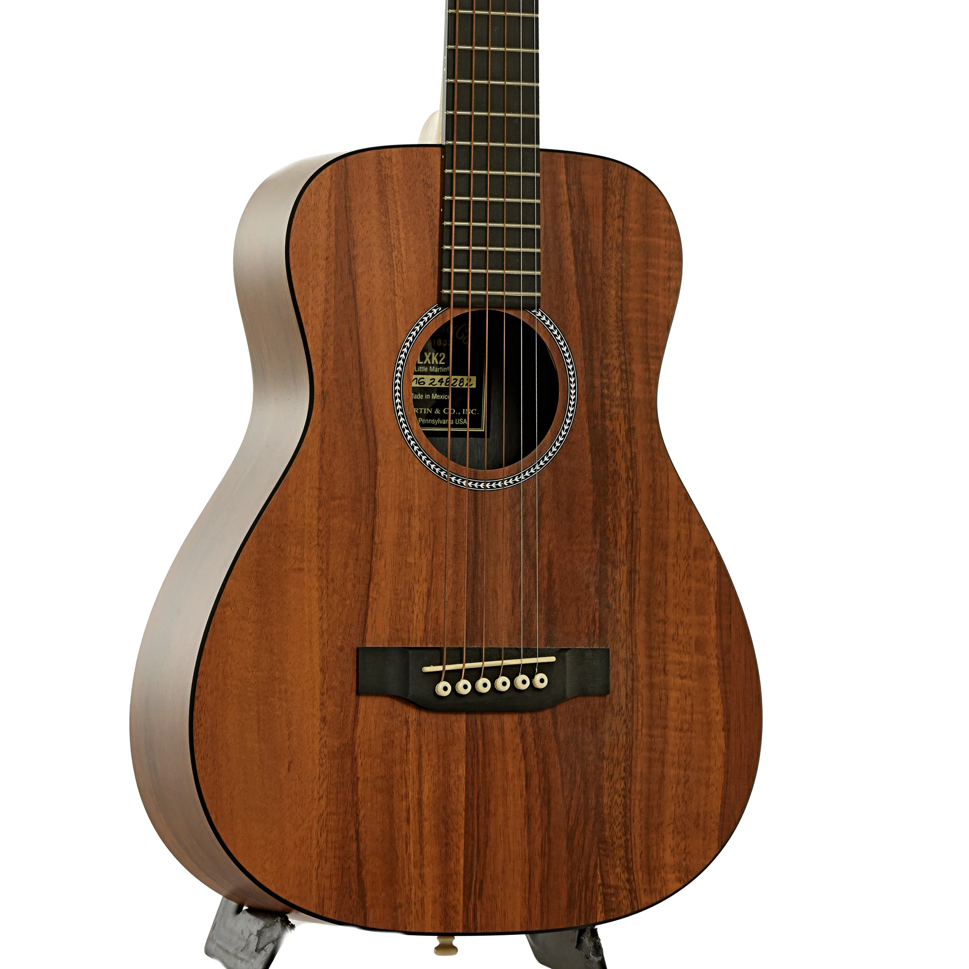Martin LXK2 Koa Little Martin Acoustic Guitar (2016) - Image 4