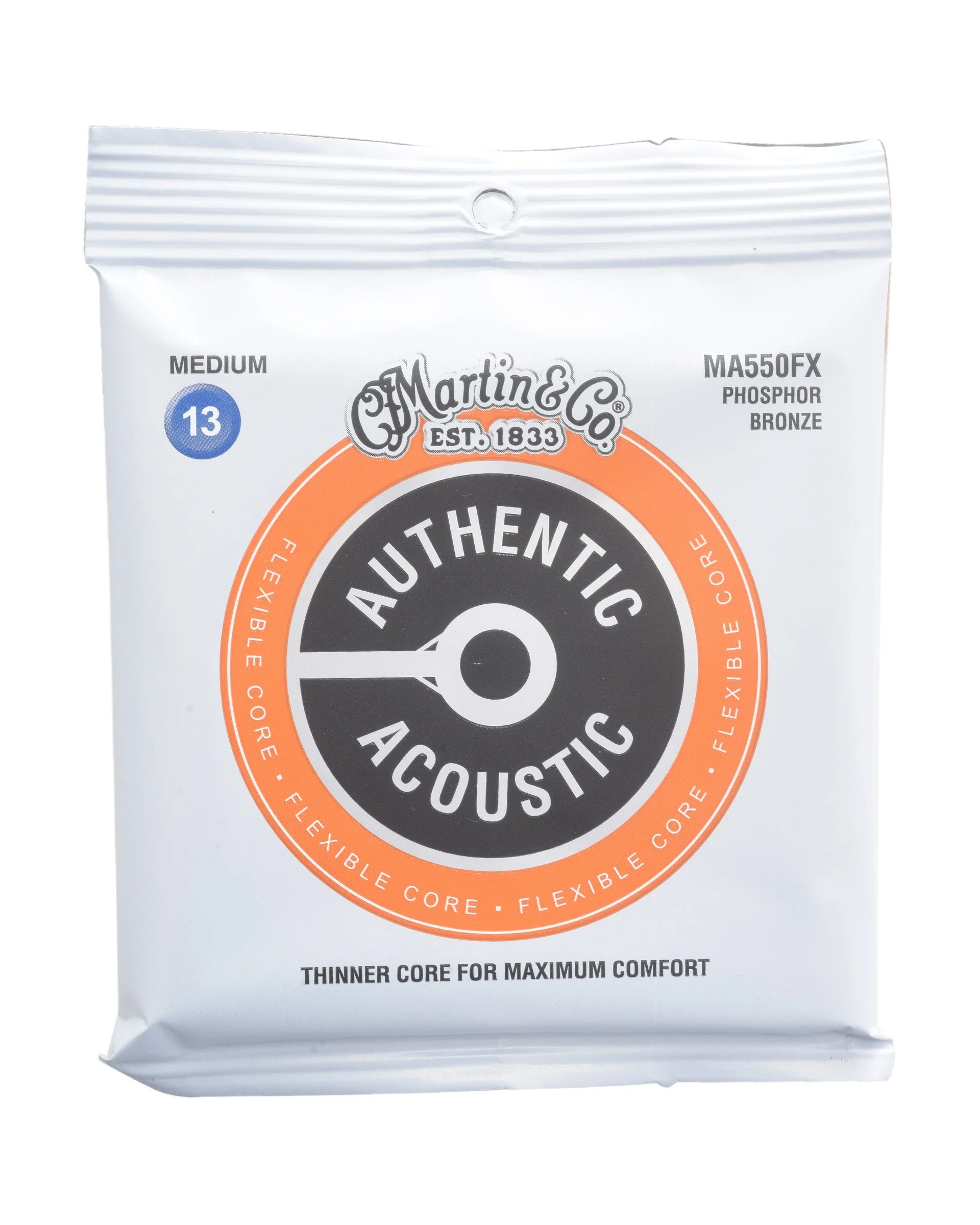Martin MA550FX Authentic Acoustic Flexible Core Medium 6-String Guitar Set - Image 2