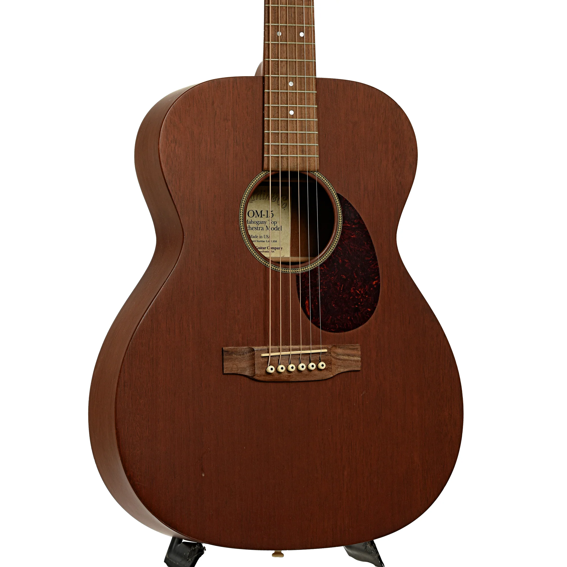 Martin OM-15 Acoustic Guitar (2001) - Image 4