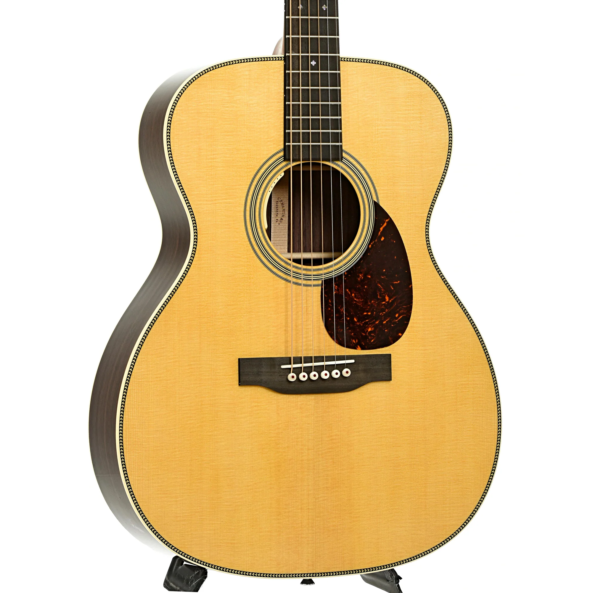 Martin OM-28E Guitar & Case, with LR Baggs Anthem Pickup - Image 4